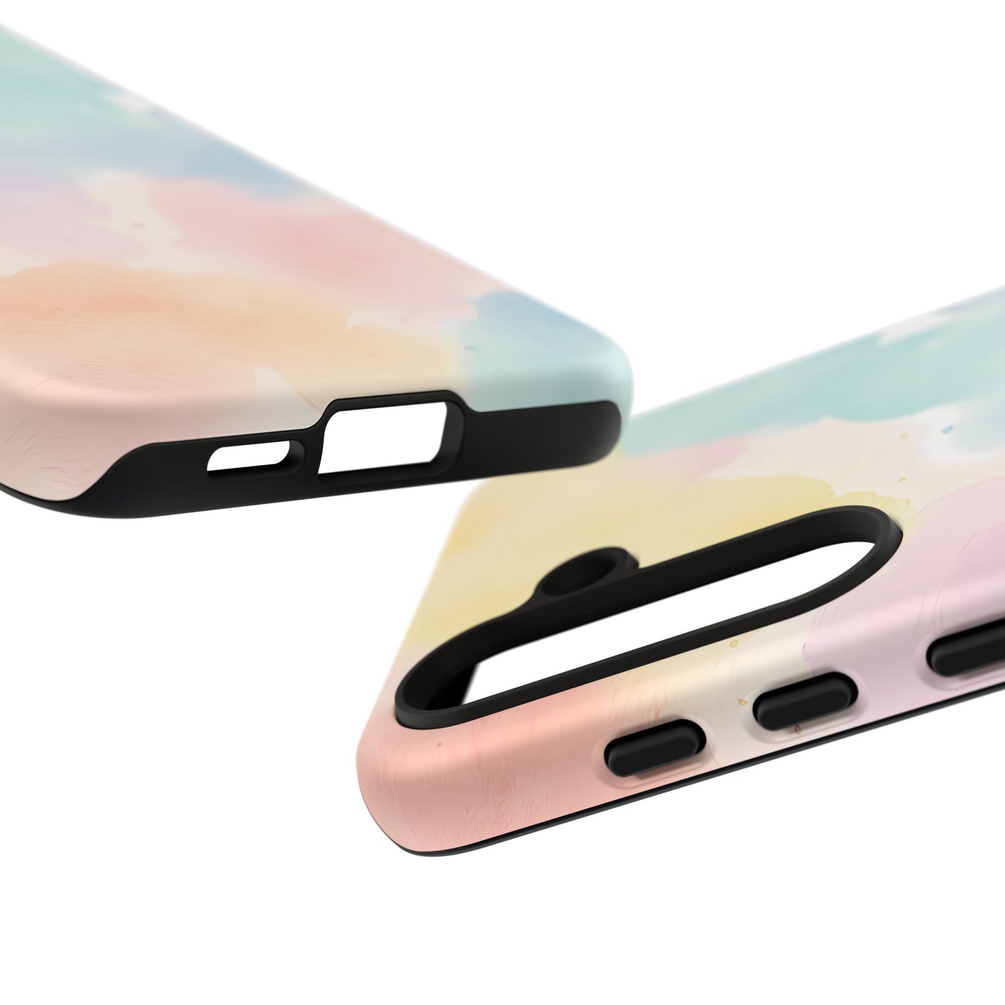 Pastel Watercolor Cloud iPhone Case – Soft Gradient Abstract Protective Cover