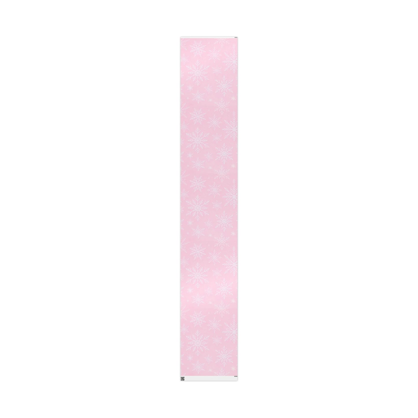 Pink Snowflake Wrapping Paper – Festive & Elegant Holiday Gift Wrap