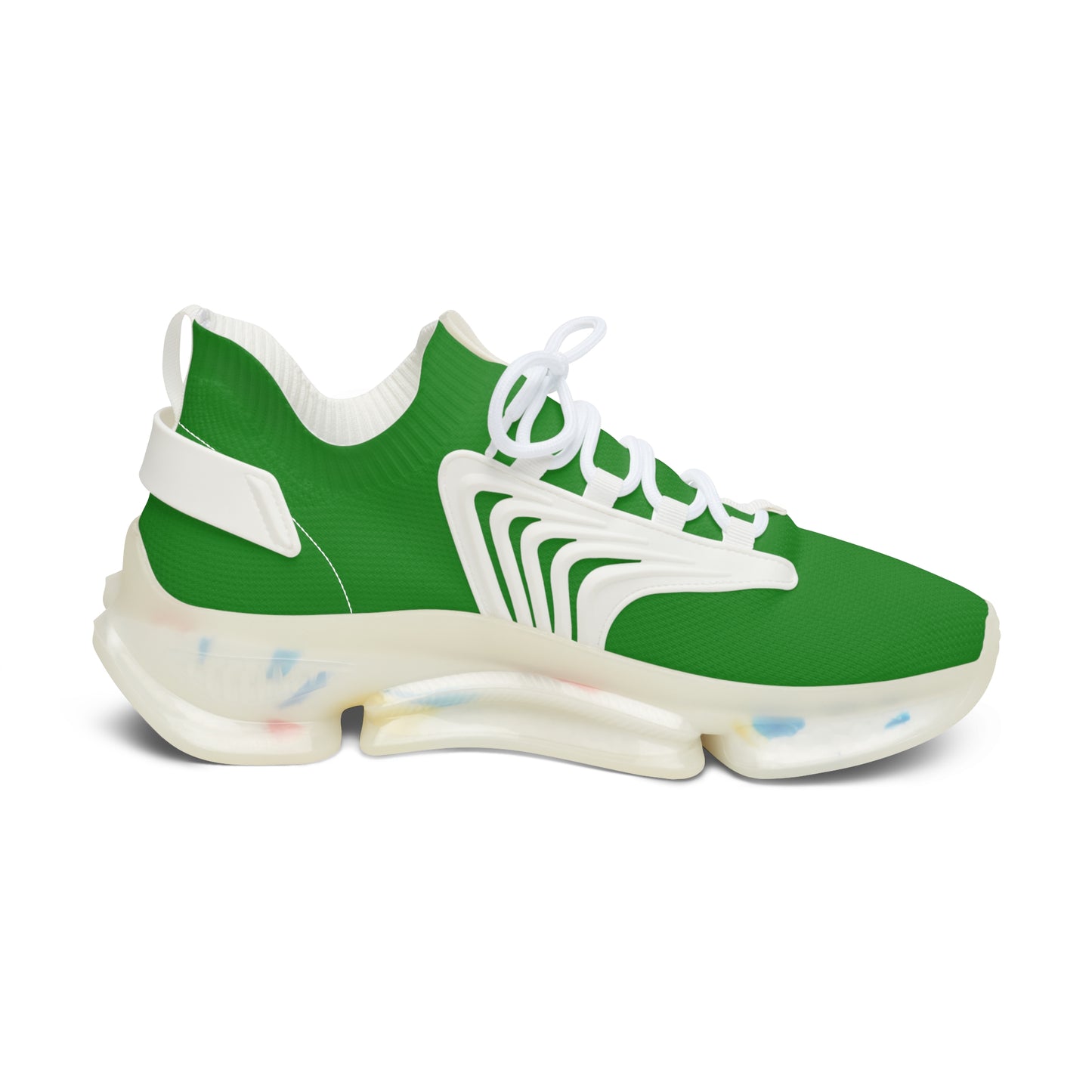 Forest Green Women's Mesh Sneakers