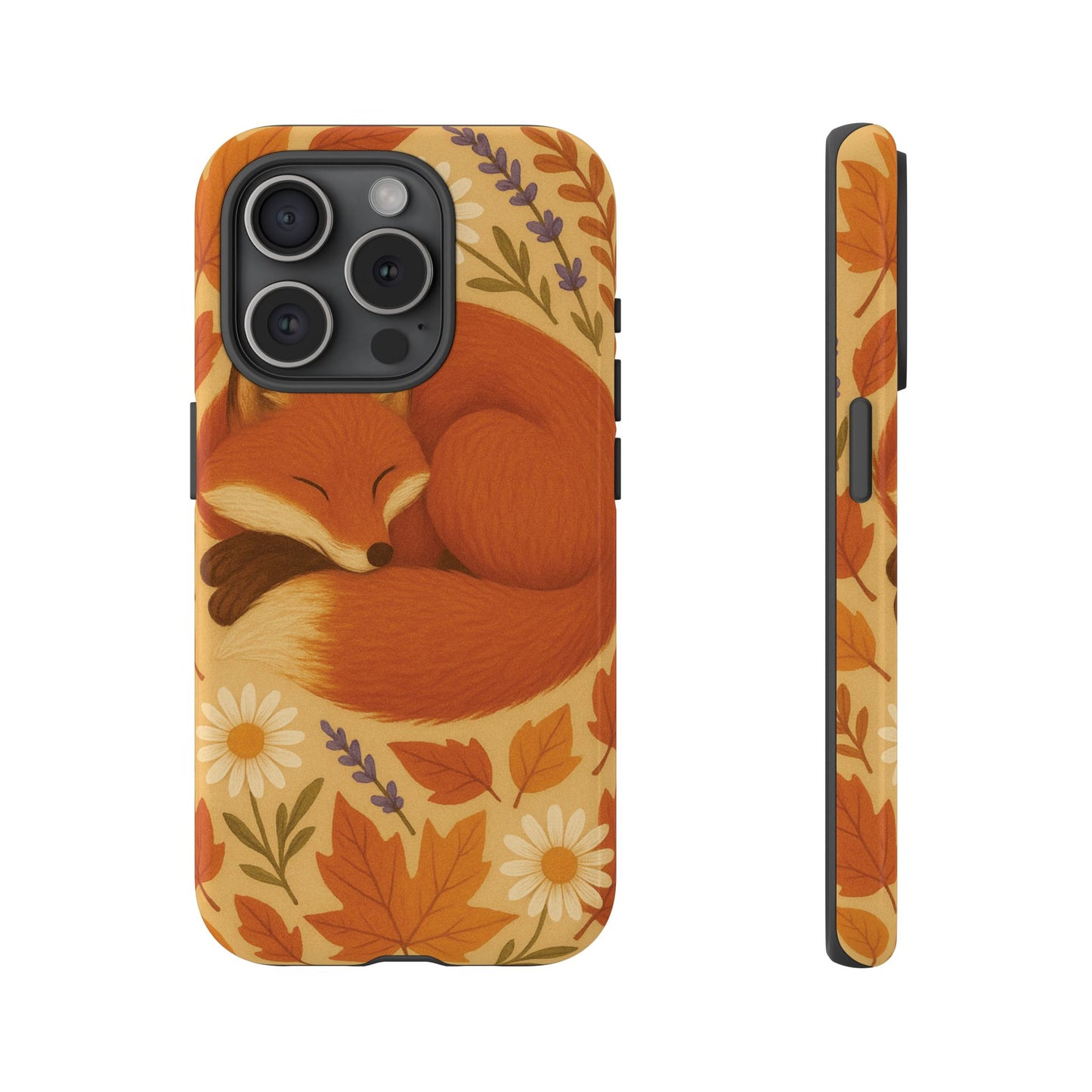Cozy Fox Phone Case | Autumn Vibes, Cute Animal Design, Fall Accessories, Nature Lover Gift, Fall Decorations