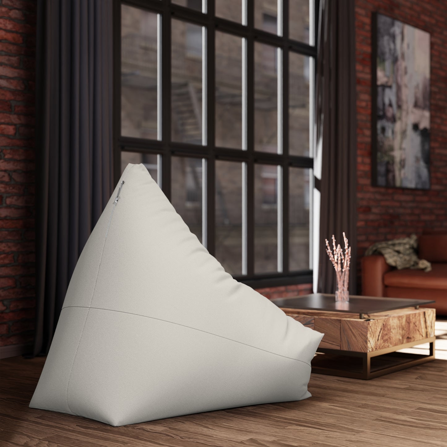 Personalized Bean Bag Cover — Custom Name (e.g., HENRY)