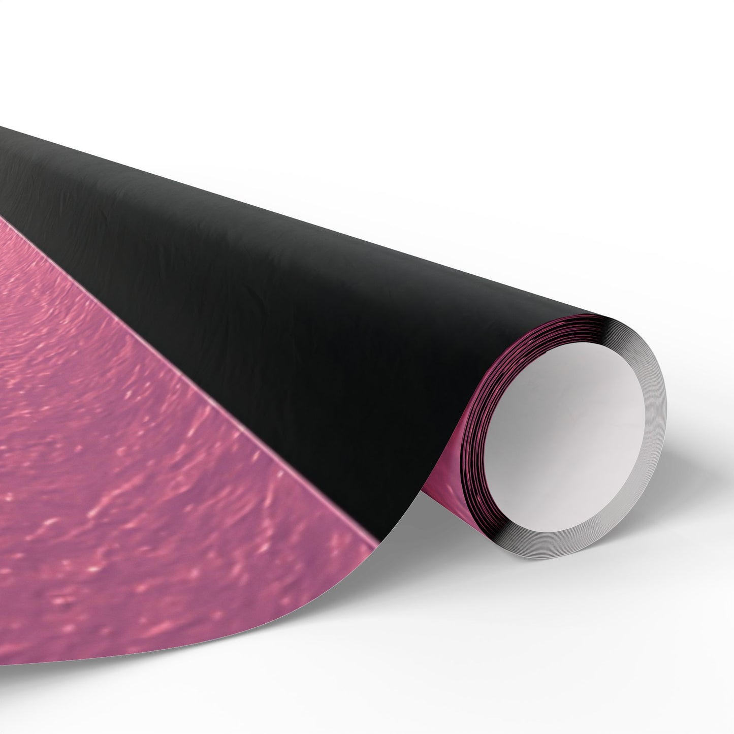 Black and Pink Striped Luxury Wrapping Paper – Glossy or Matte Finish, Durable 90gsm