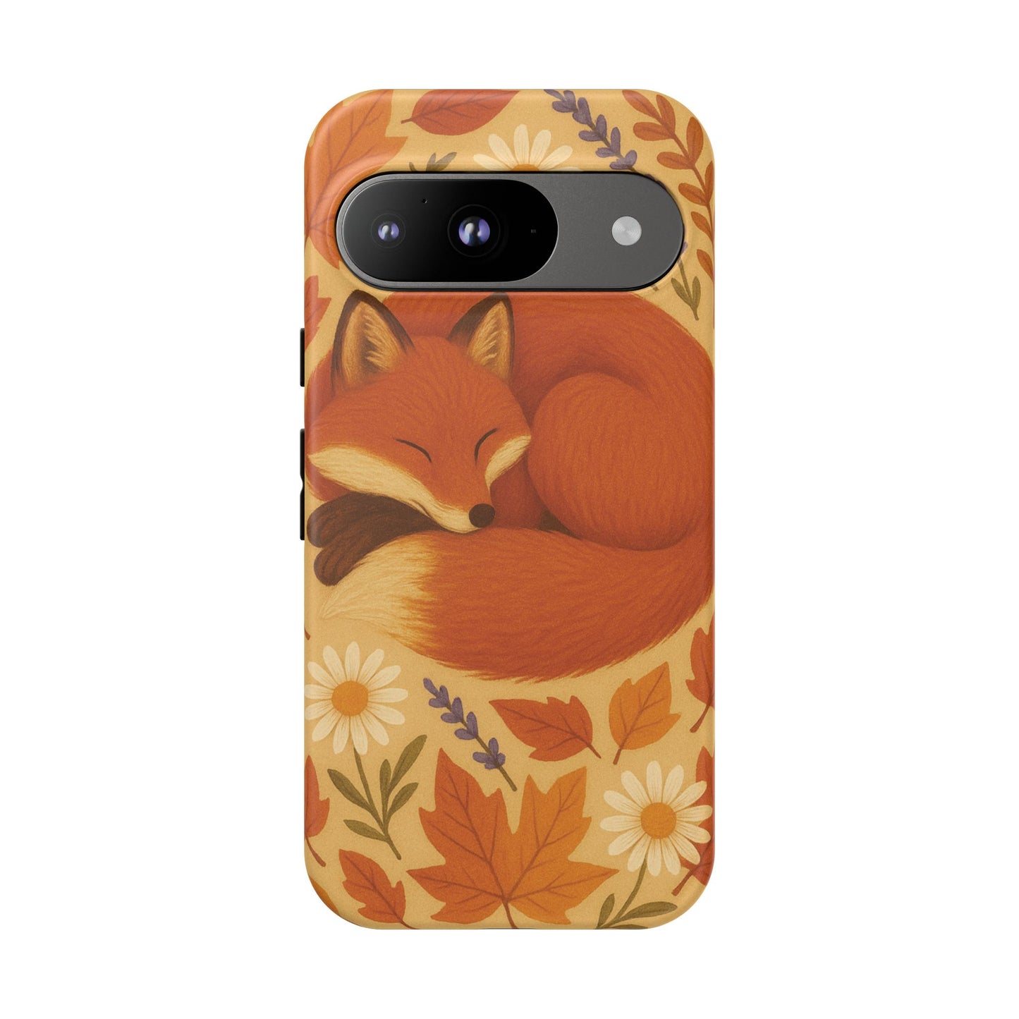 Cozy Fox Phone Case | Autumn Vibes, Cute Animal Design, Fall Accessories, Nature Lover Gift, Fall Decorations