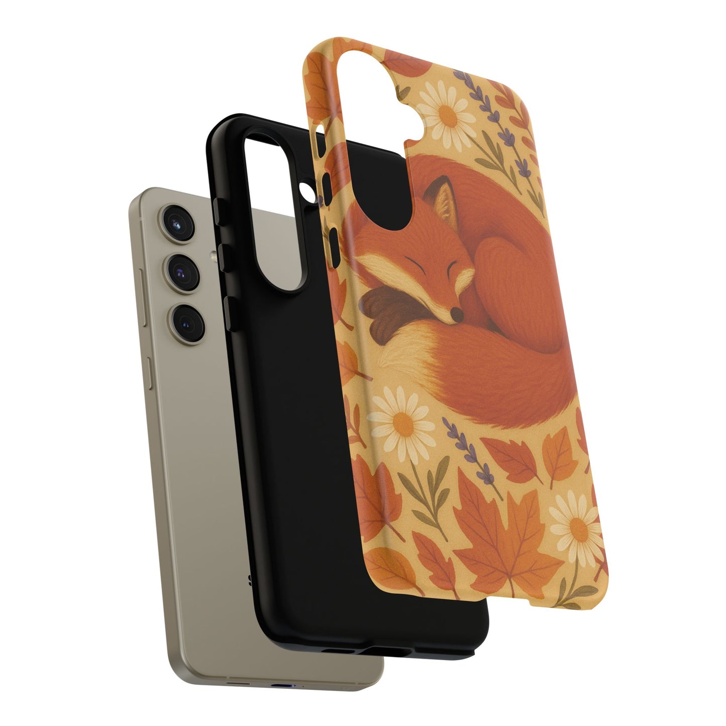Cozy Fox Phone Case | Autumn Vibes, Cute Animal Design, Fall Accessories, Nature Lover Gift, Fall Decorations
