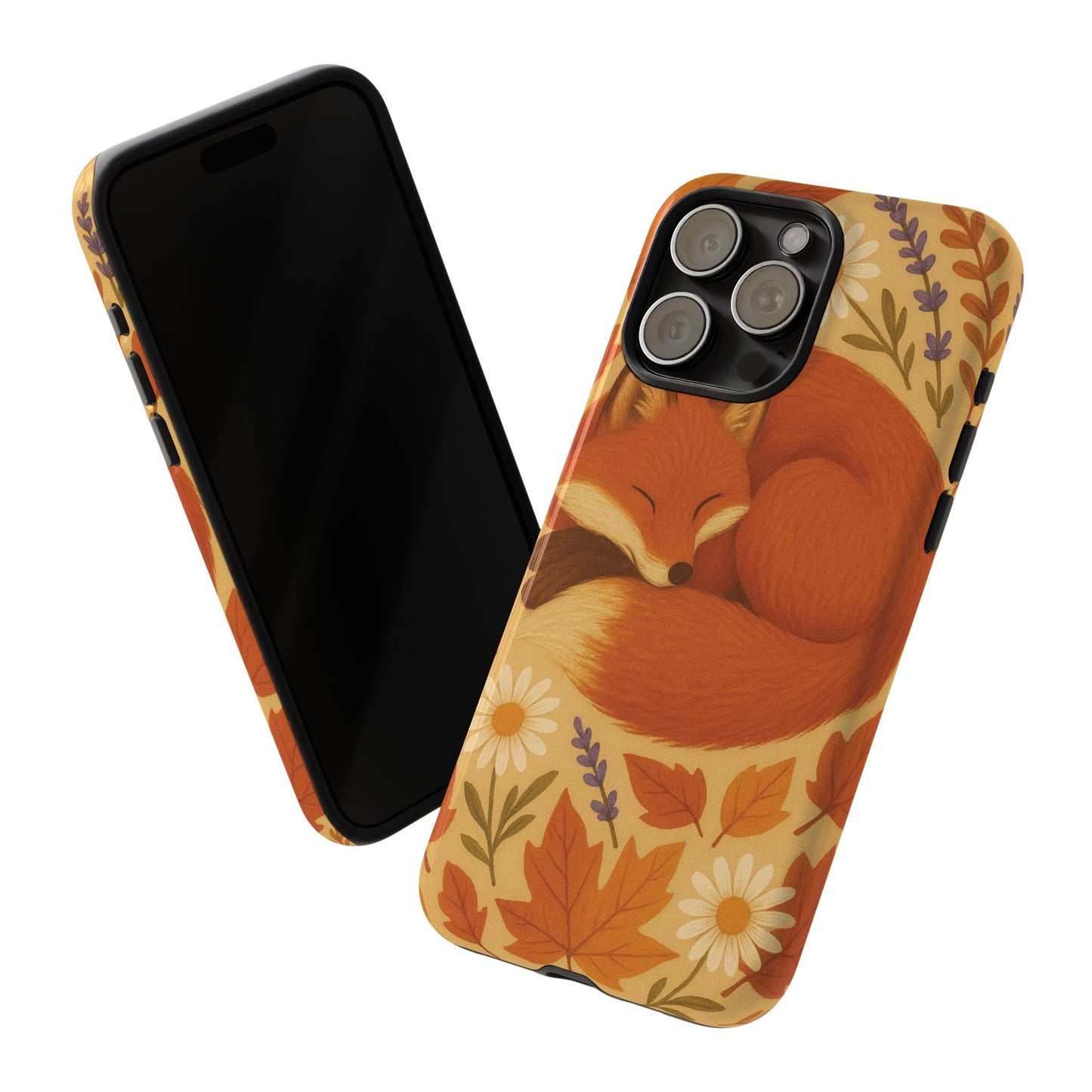Cozy Fox Phone Case | Autumn Vibes, Cute Animal Design, Fall Accessories, Nature Lover Gift, Fall Decorations
