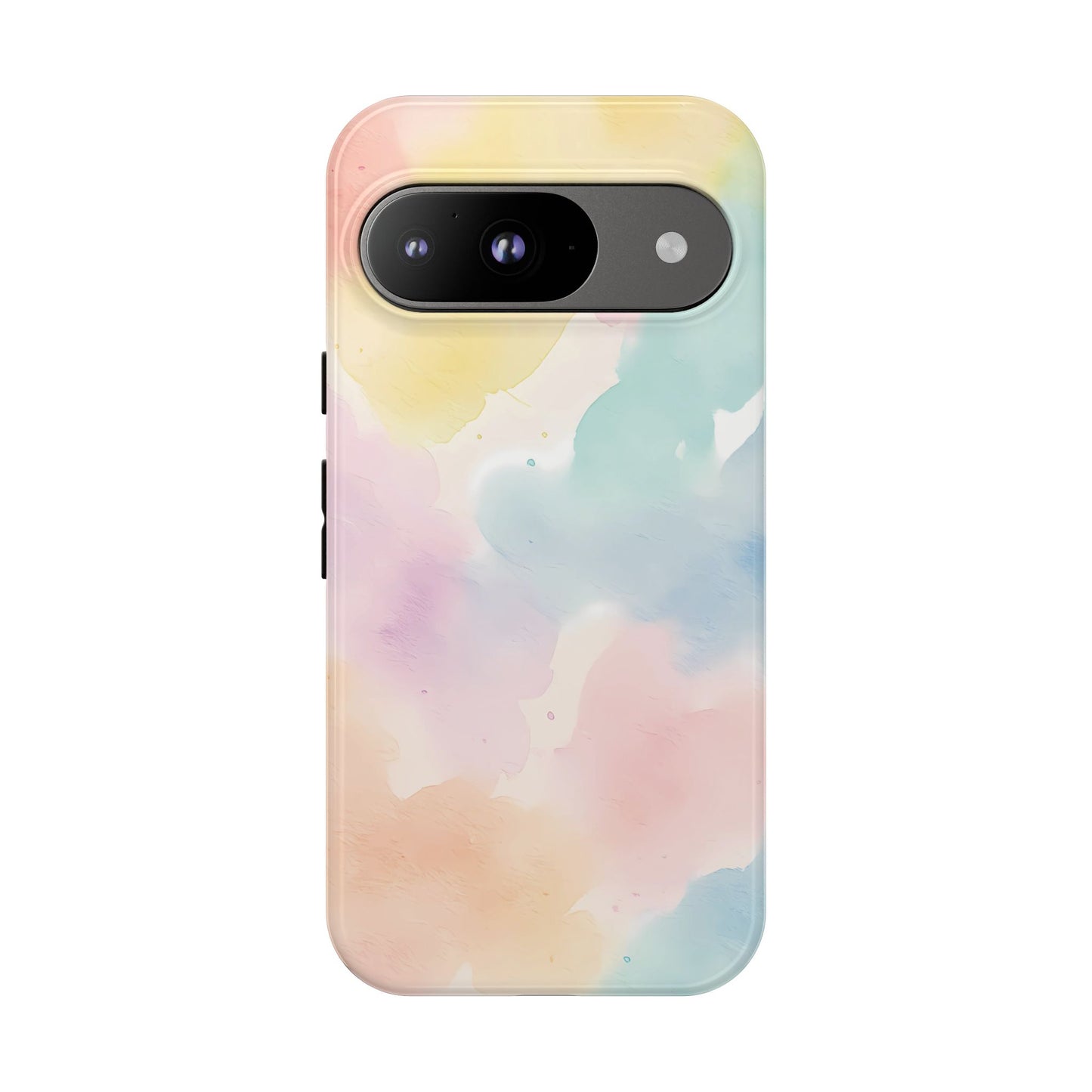 Pastel Watercolor Cloud iPhone Case – Soft Gradient Abstract Protective Cover