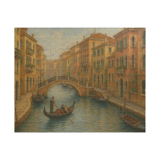Venetian Canal Gondola Ride Jigsaw Puzzle