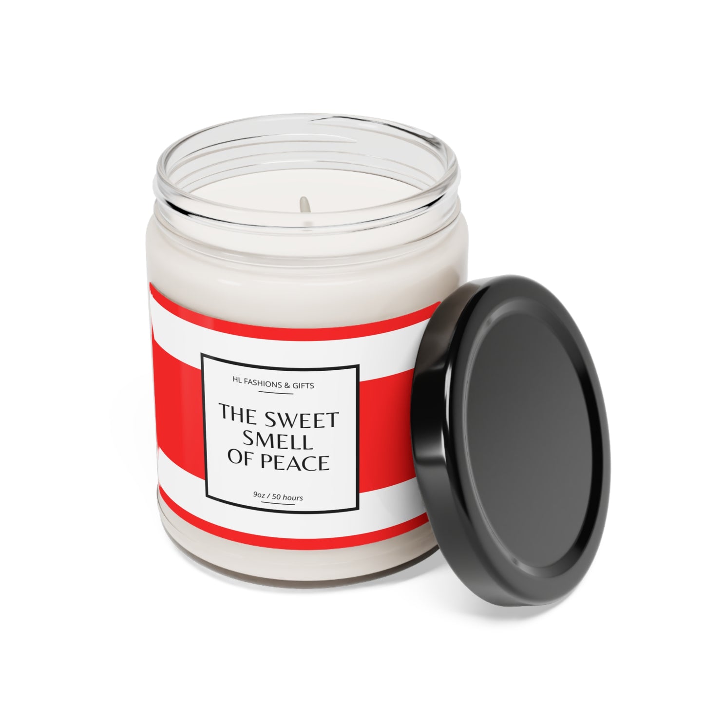 The Sweet Smell of Peace Soy Candle - Red Label