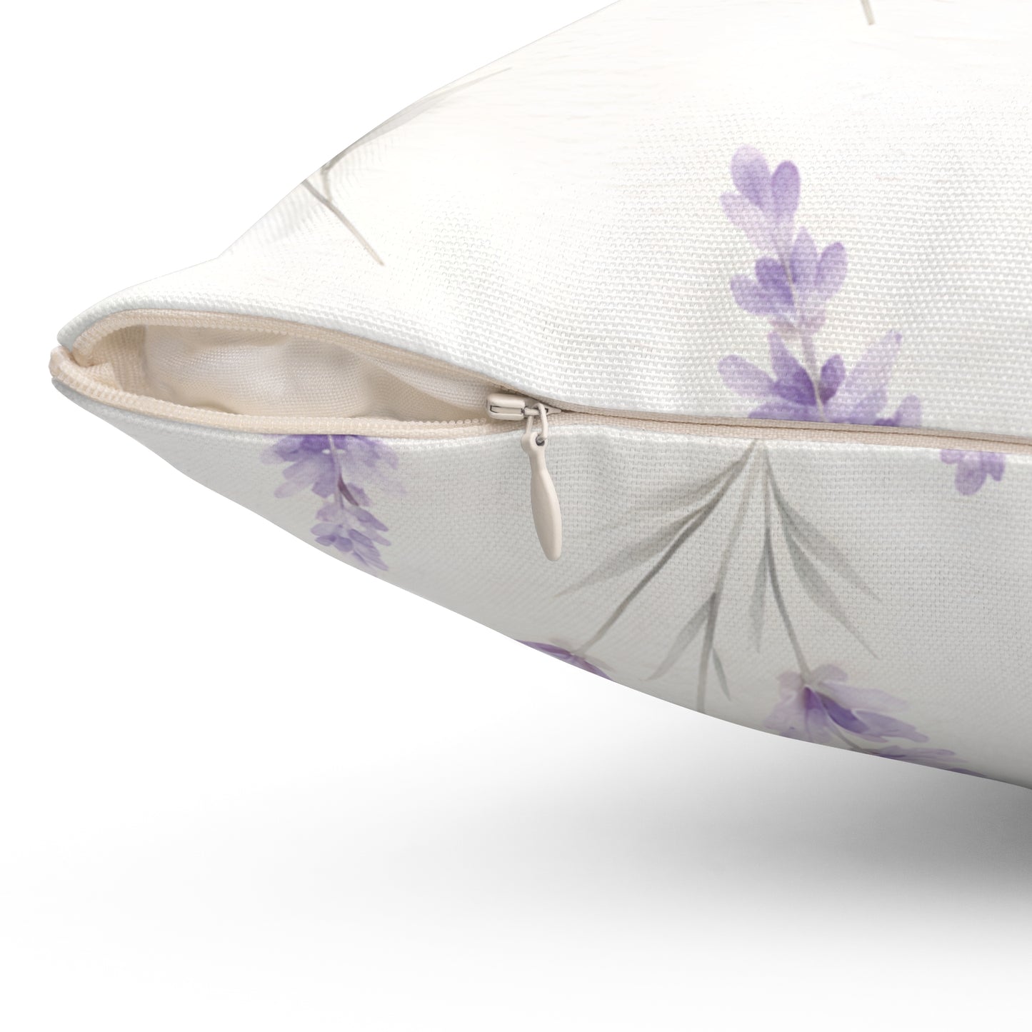 Lavender Watercolor Decorative Throw Pillow