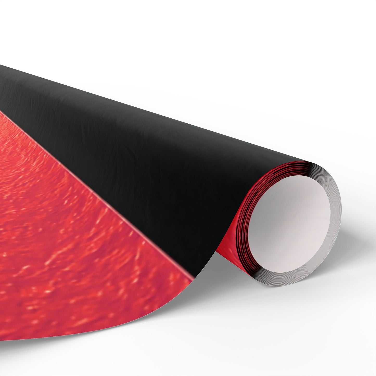 Black and Red Striped Luxury Wrapping Paper – Glossy or Matte Finish, Durable 90gsm