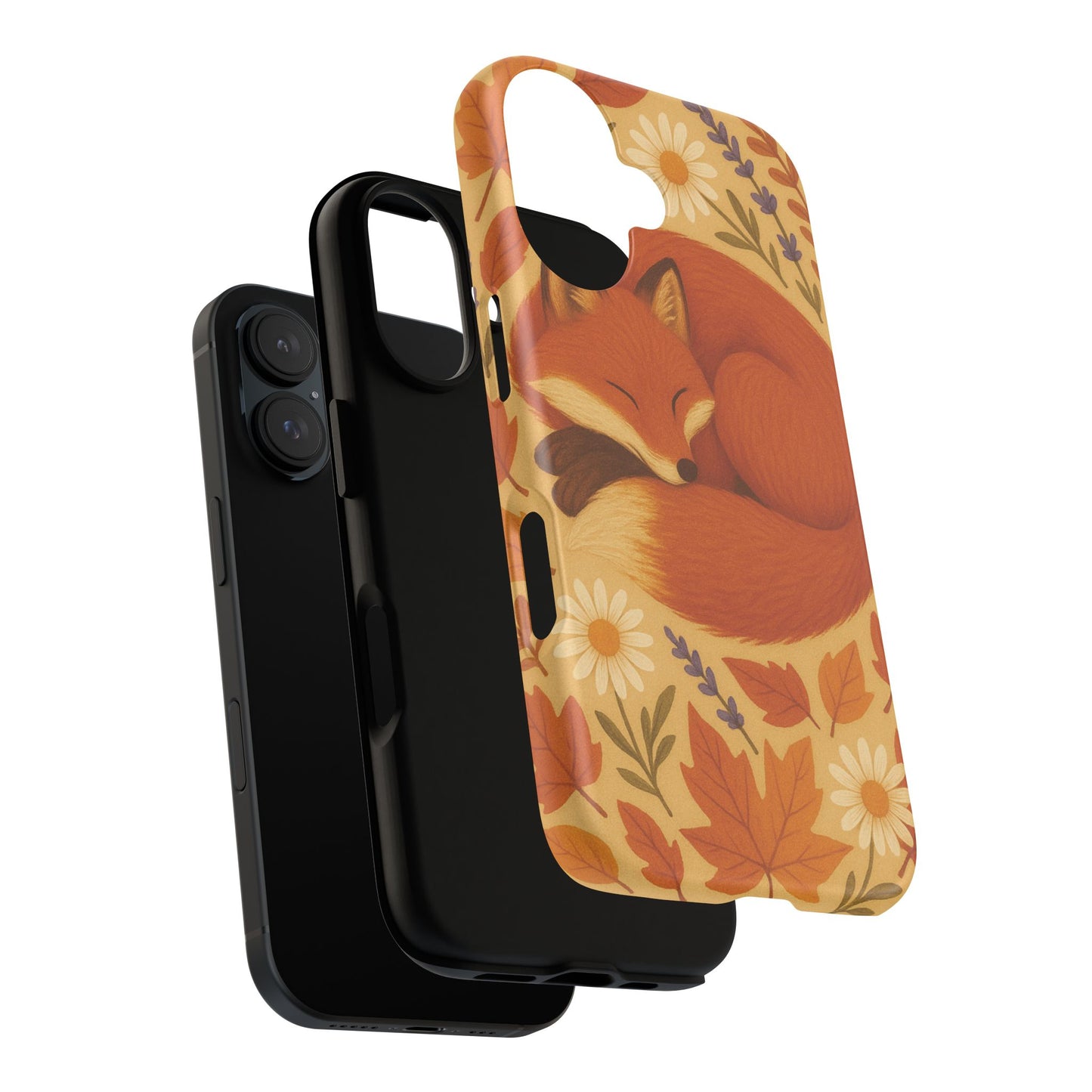 Cozy Fox Phone Case | Autumn Vibes, Cute Animal Design, Fall Accessories, Nature Lover Gift, Fall Decorations