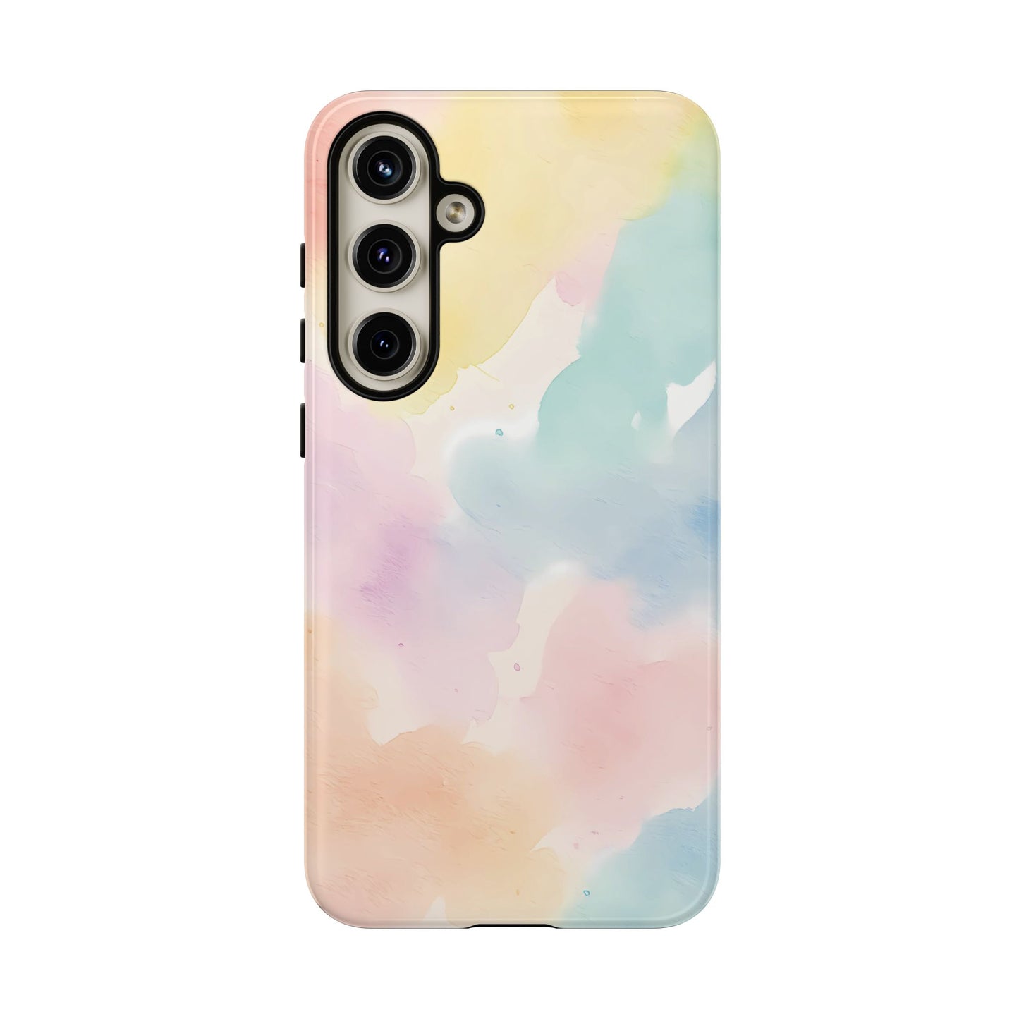 Pastel Watercolor Cloud iPhone Case – Soft Gradient Abstract Protective Cover
