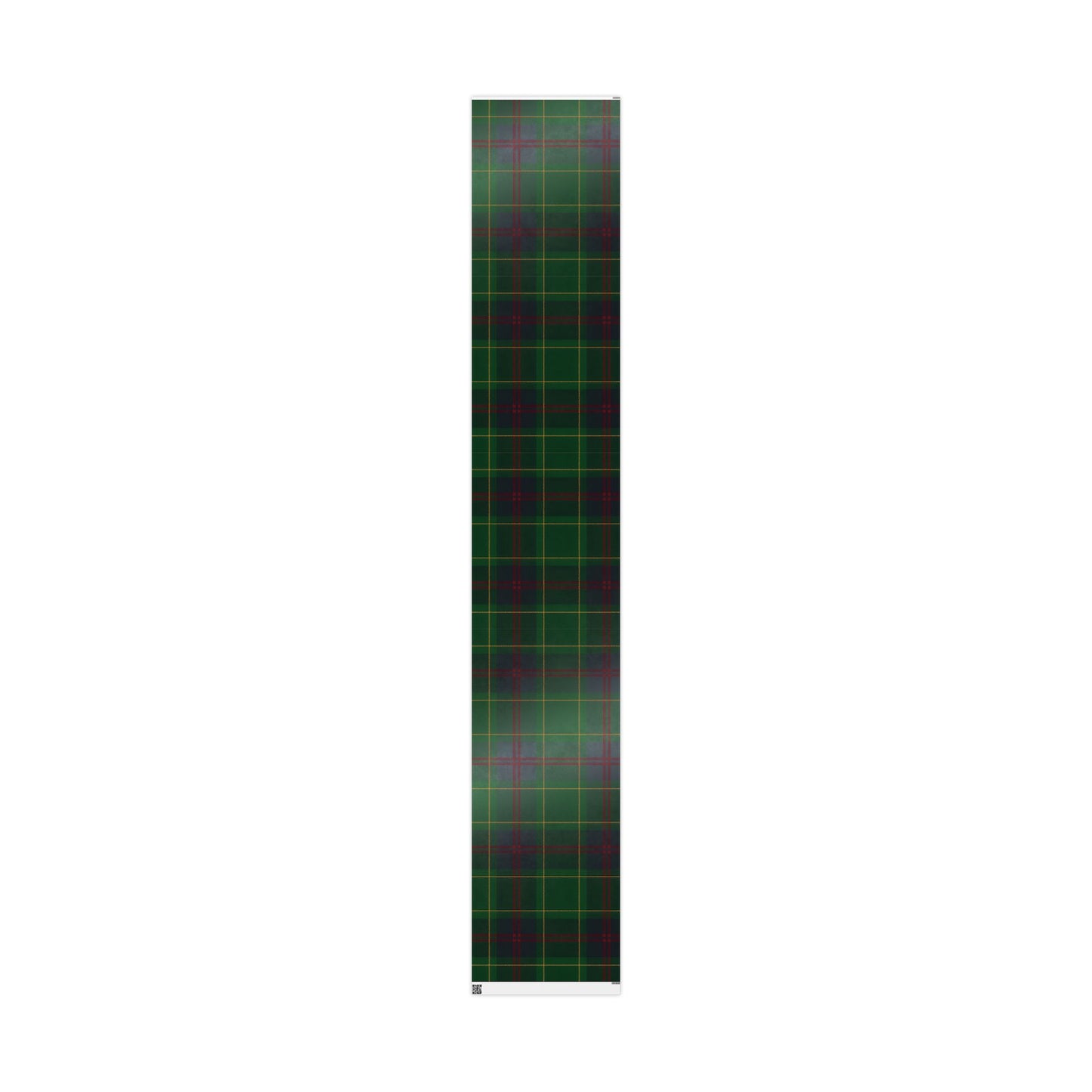Classic Green Plaid Wrapping Paper – Tartan Check Gift Wrap in Glossy or Matte Finish