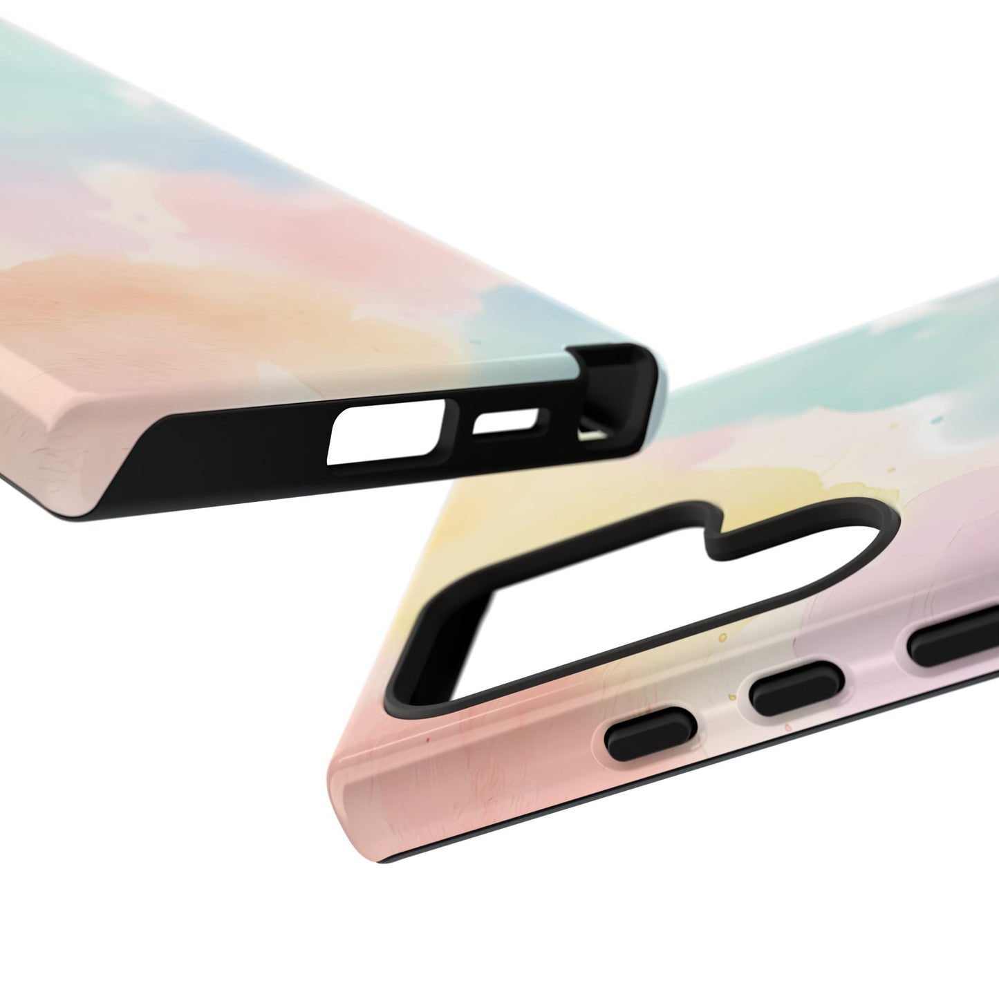 Pastel Watercolor Cloud iPhone Case – Soft Gradient Abstract Protective Cover