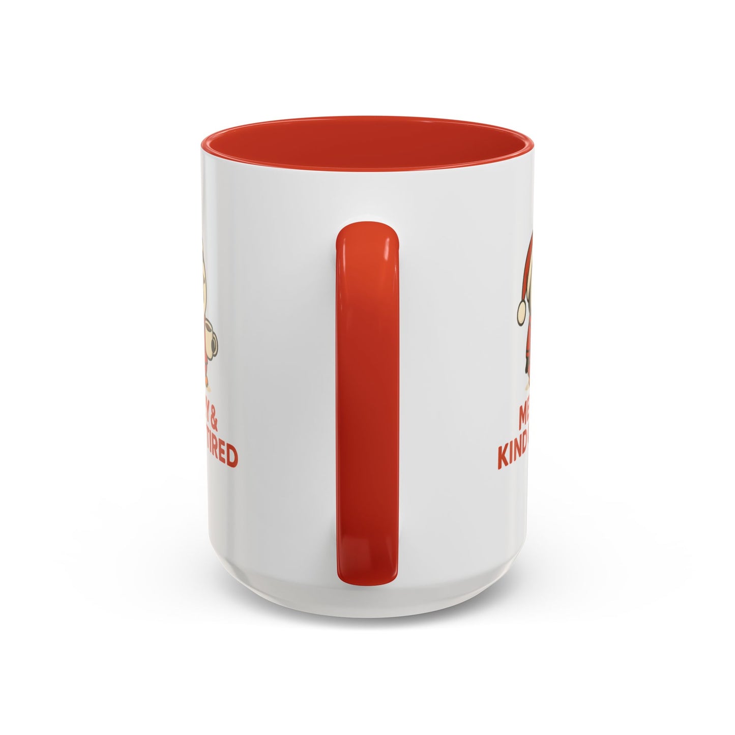 Merry & Kind of Tired Christmas Penguin Mug – Cute Holiday Coffee Cup (11oz / 15oz)