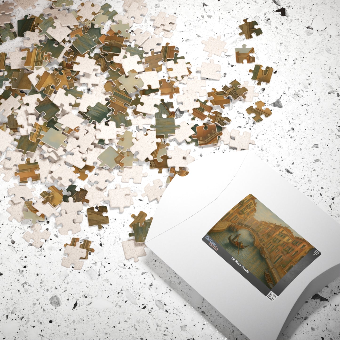 Venetian Canal Gondola Ride Jigsaw Puzzle