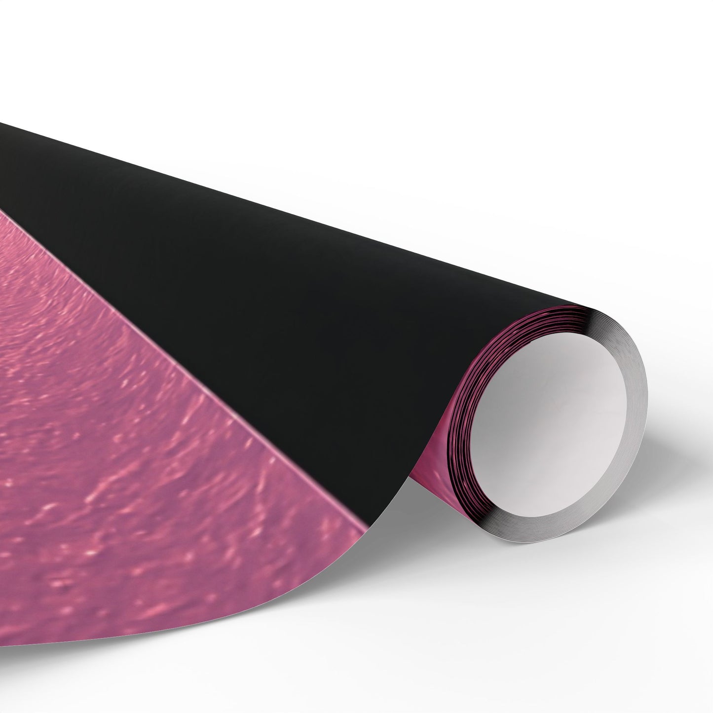 Black and Pink Striped Luxury Wrapping Paper – Glossy or Matte Finish, Durable 90gsm