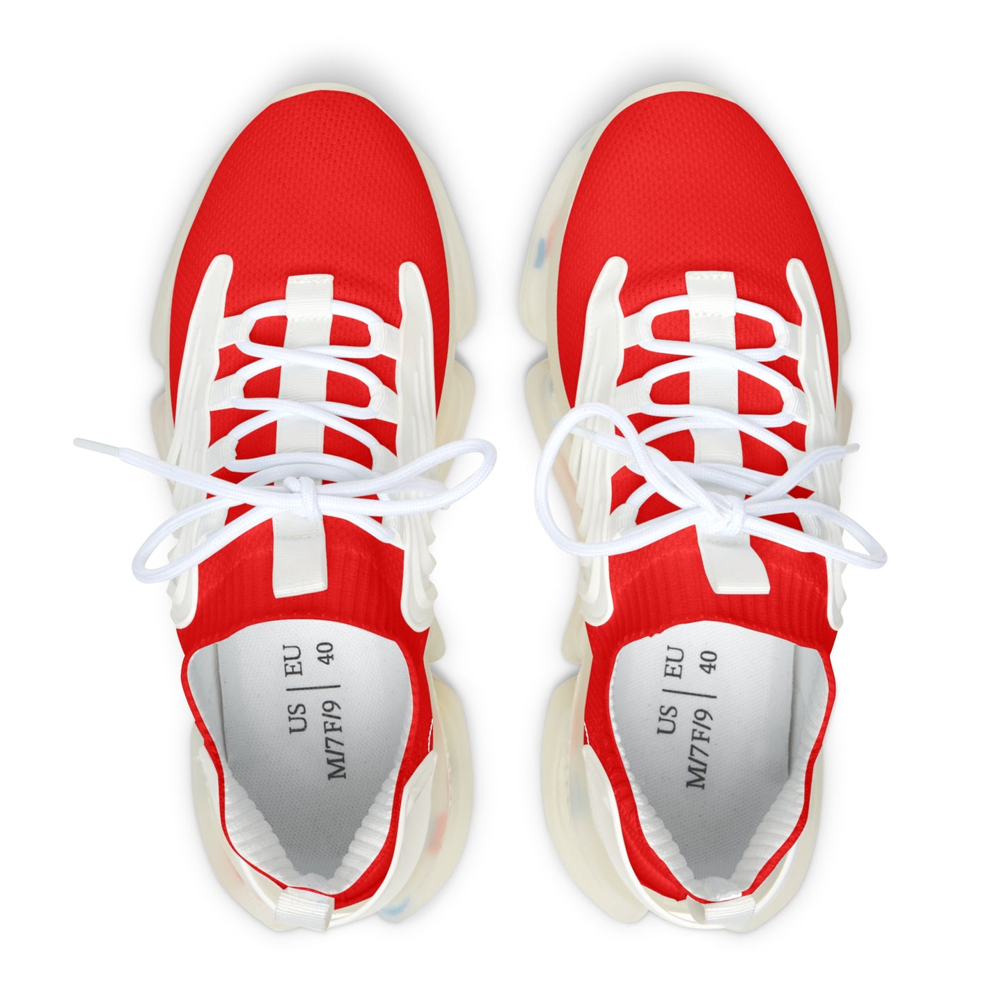 Red Women's Mesh Sneakers