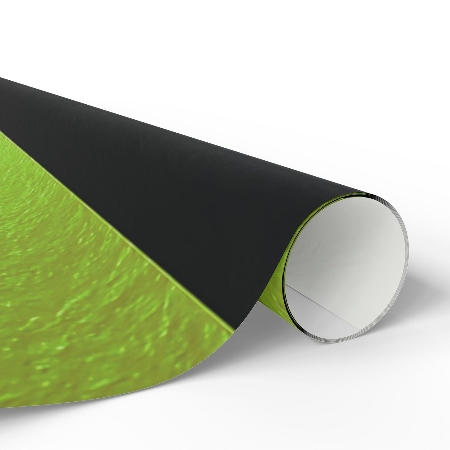 Black and Green Striped Luxury Wrapping Paper – Glossy or Matte Finish, Durable 90gsm