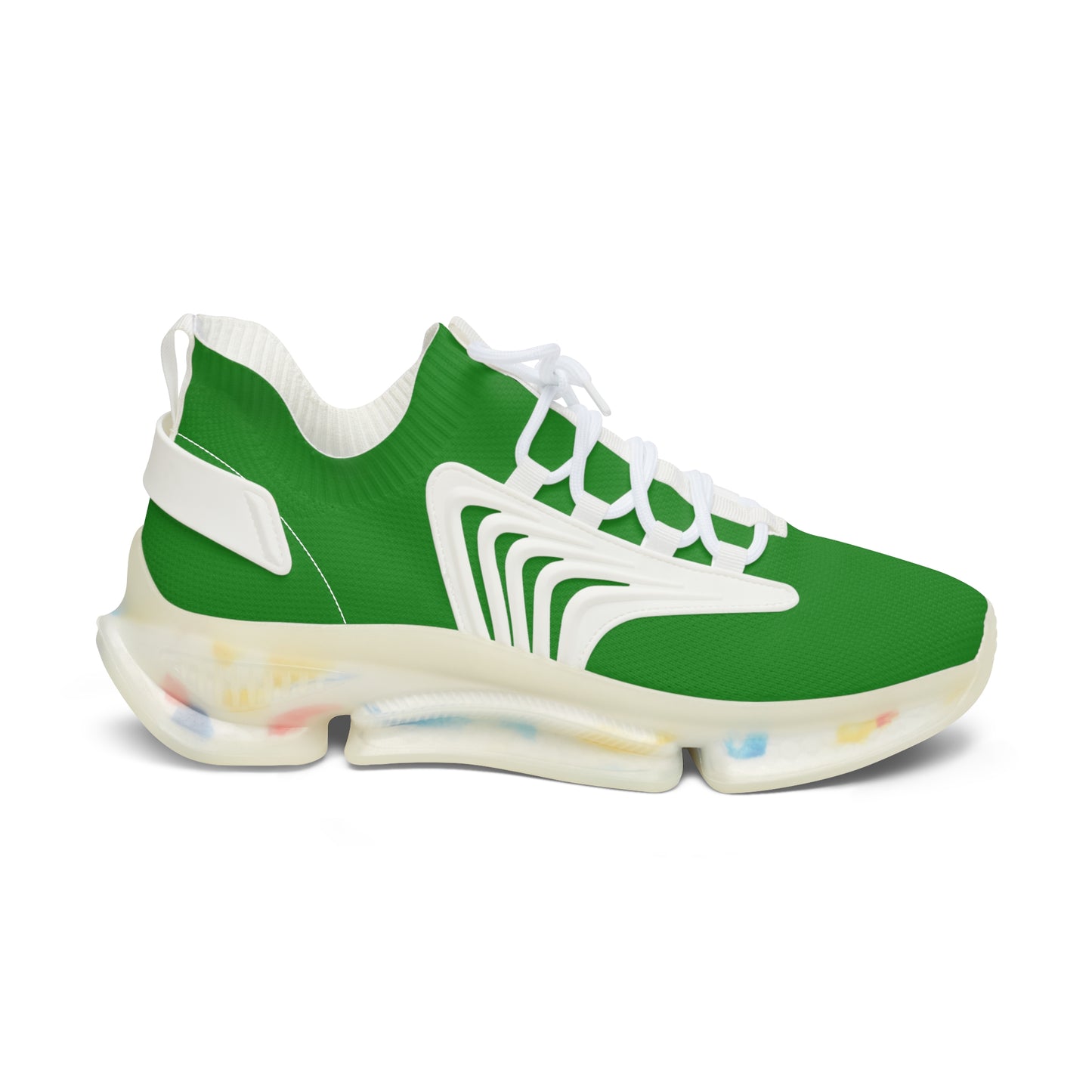 Forest Green Women's Mesh Sneakers