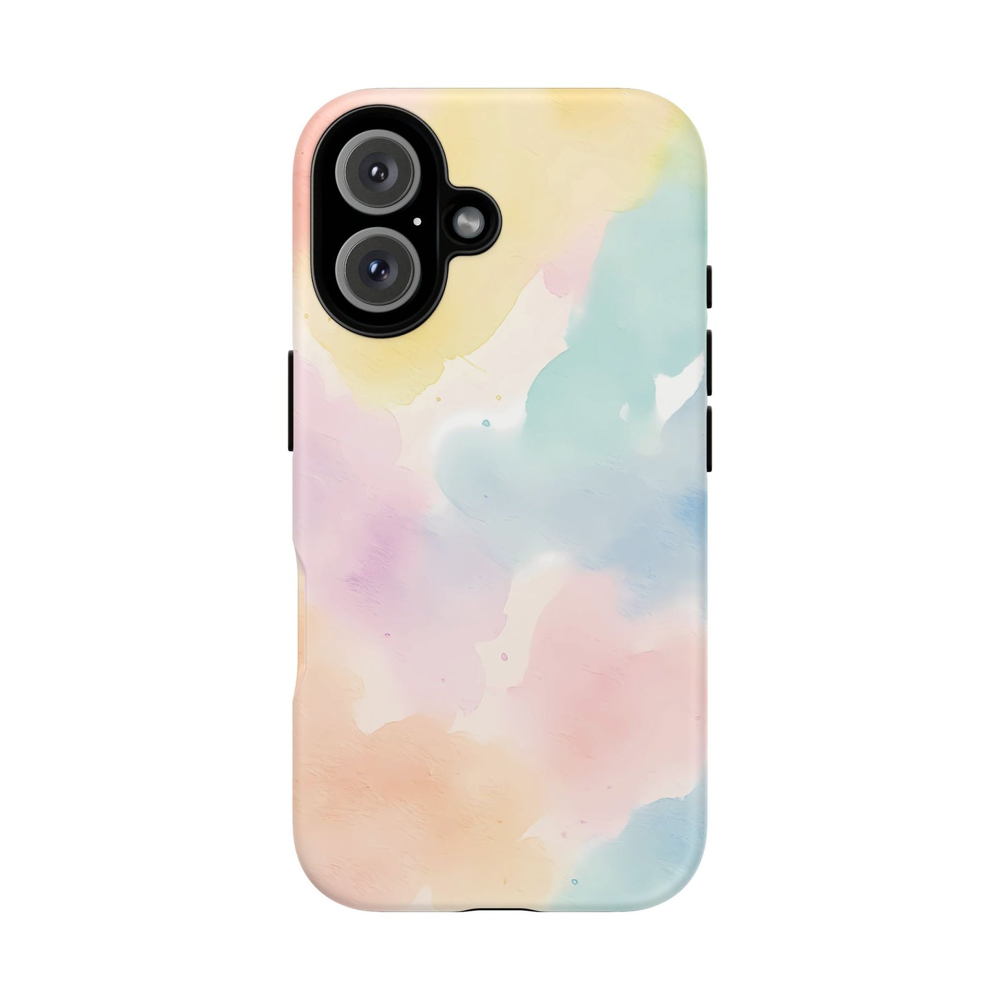 Pastel Watercolor Cloud iPhone Case – Soft Gradient Abstract Protective Cover