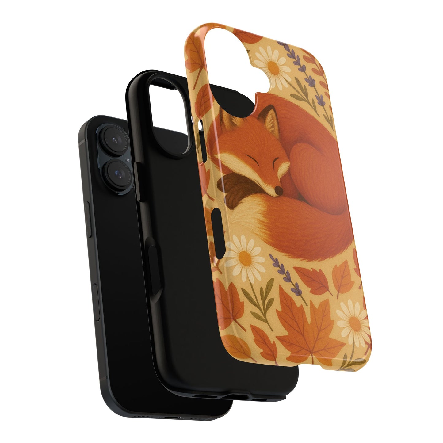 Cozy Fox Phone Case | Autumn Vibes, Cute Animal Design, Fall Accessories, Nature Lover Gift, Fall Decorations