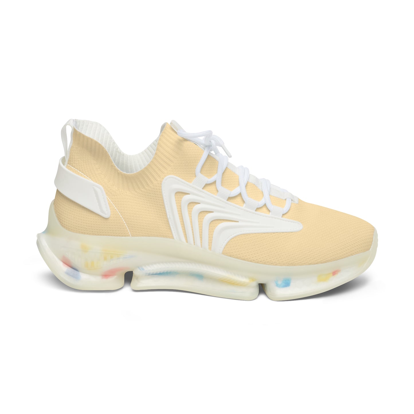 Peach Women's Mesh Sneakers