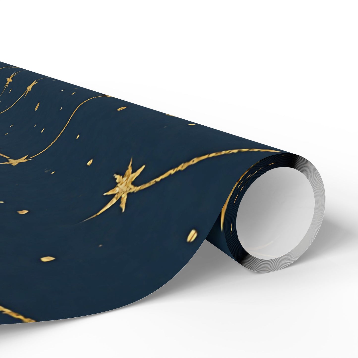 Celestial Constellations & Moon Wrapping Paper – Starry Night Gift Wrap in Glossy or Matte Finish