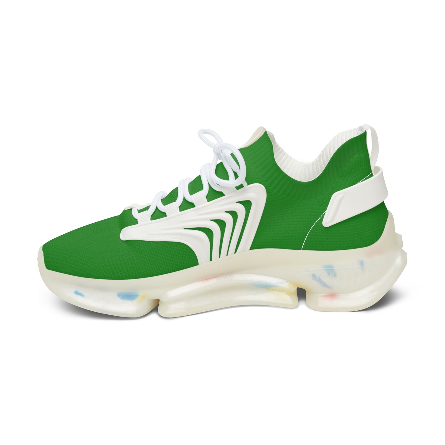 Forest Green Women's Mesh Sneakers