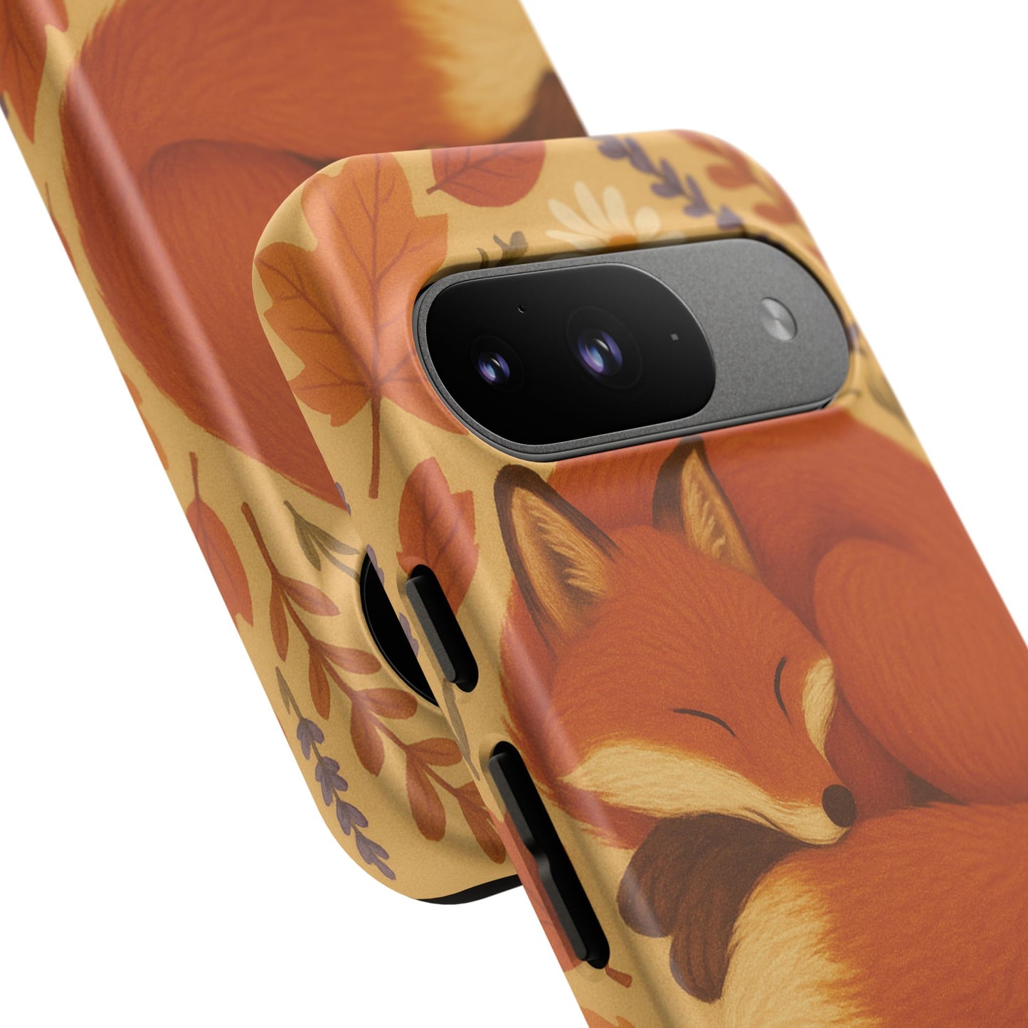 Cozy Fox Phone Case | Autumn Vibes, Cute Animal Design, Fall Accessories, Nature Lover Gift, Fall Decorations