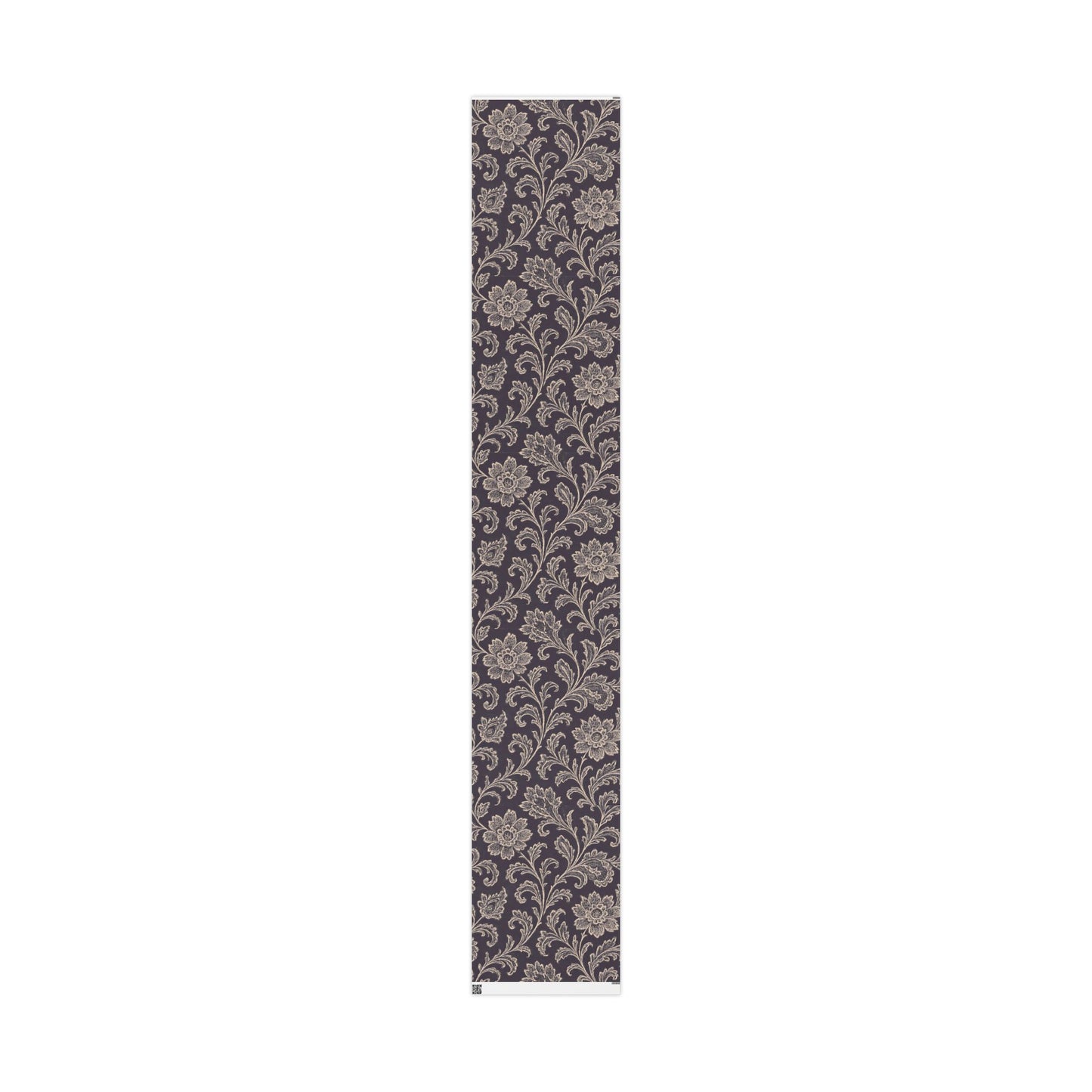Elegant Floral Damask Wrapping Paper – Luxe Vintage-Inspired Gift Wrap in Glossy or Matte