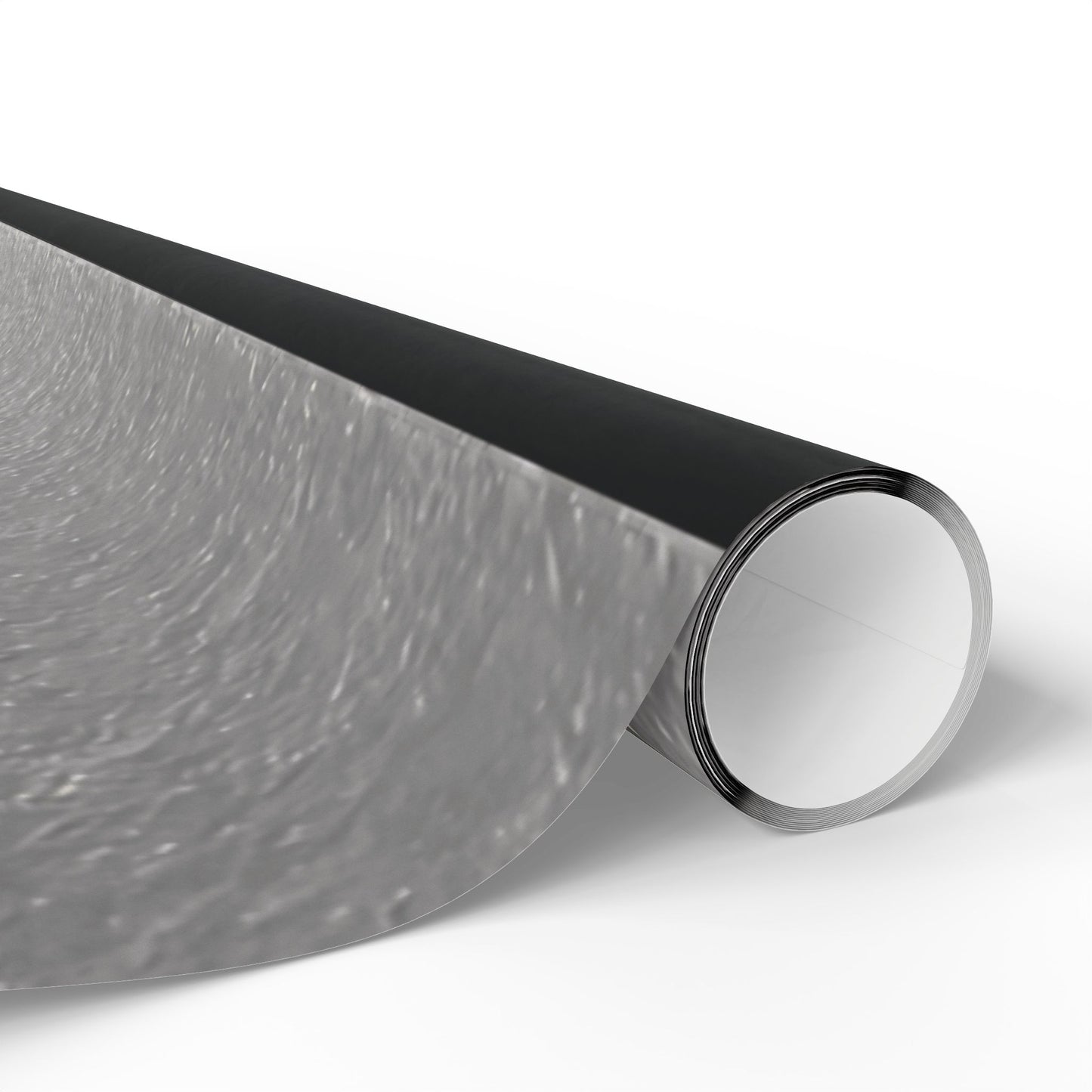 Black and Silver Striped Luxury Wrapping Paper – Glossy or Matte Finish, Durable 90gsm