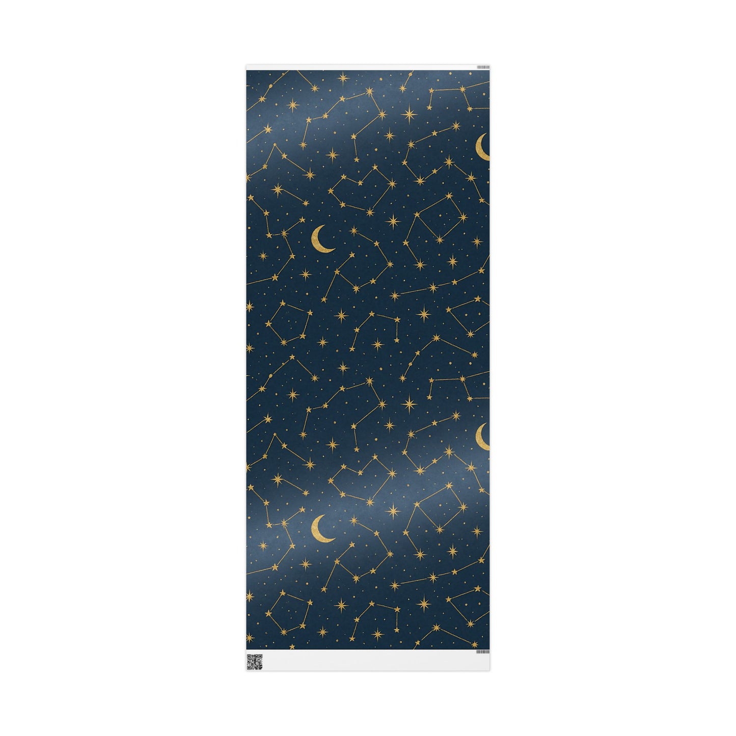 Celestial Constellations & Moon Wrapping Paper – Starry Night Gift Wrap in Glossy or Matte Finish