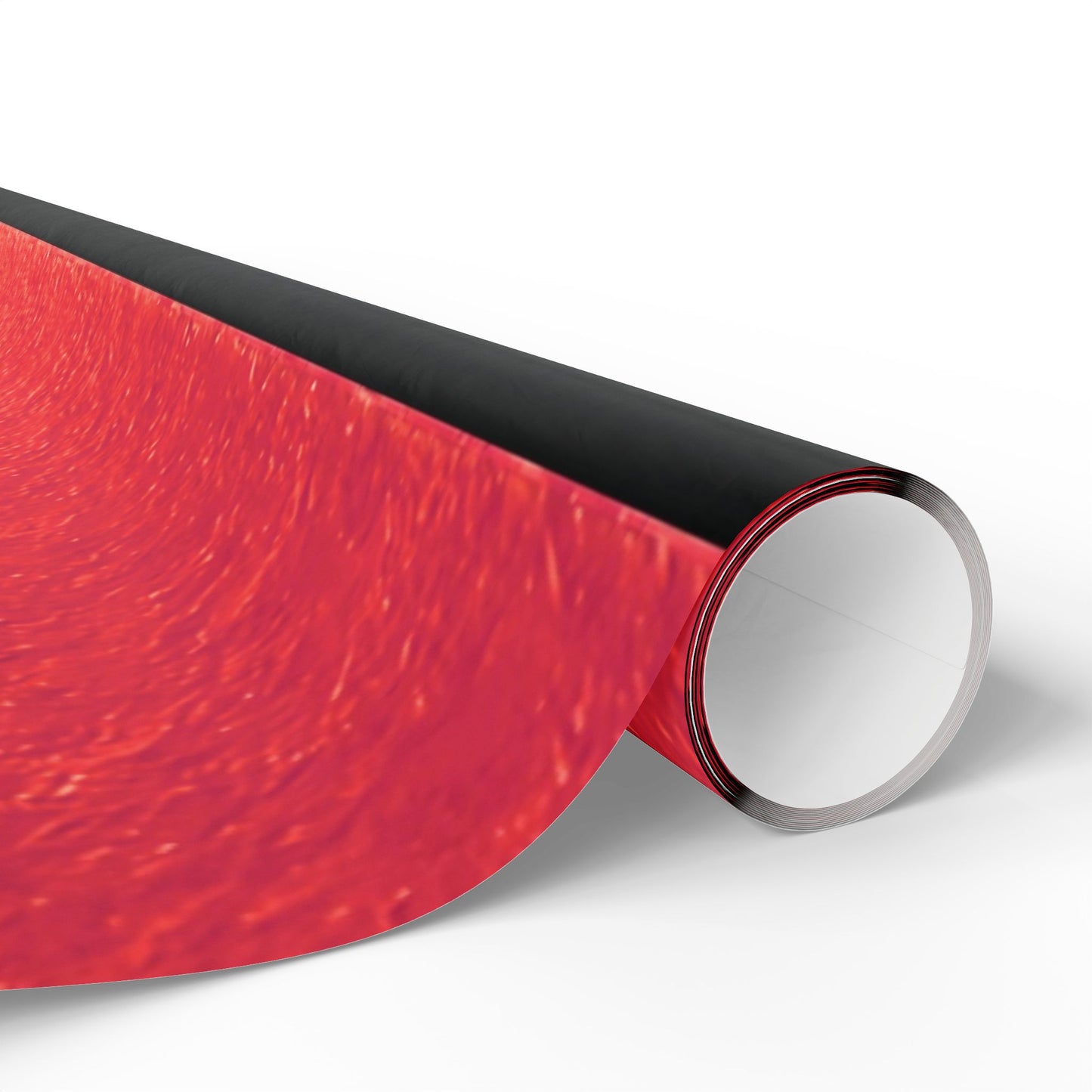 Black and Red Striped Luxury Wrapping Paper – Glossy or Matte Finish, Durable 90gsm