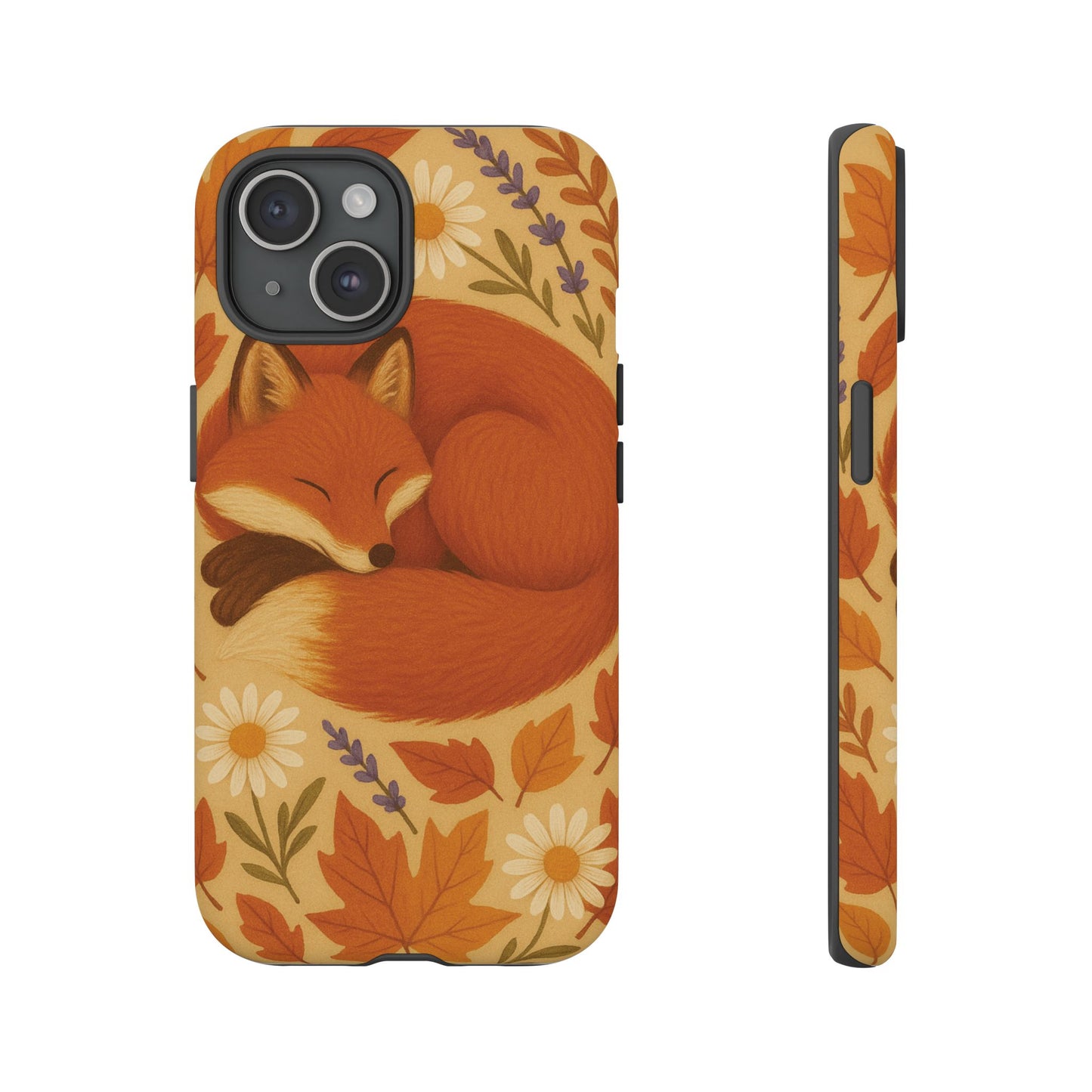 Cozy Fox Phone Case | Autumn Vibes, Cute Animal Design, Fall Accessories, Nature Lover Gift, Fall Decorations