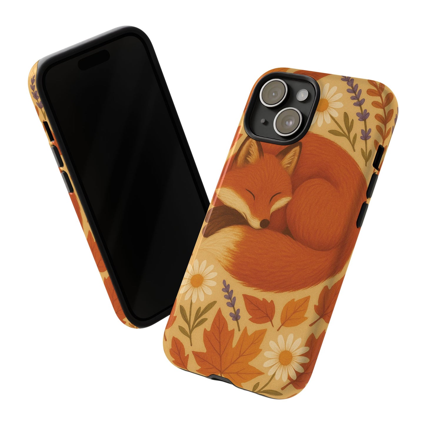 Cozy Fox Phone Case | Autumn Vibes, Cute Animal Design, Fall Accessories, Nature Lover Gift, Fall Decorations