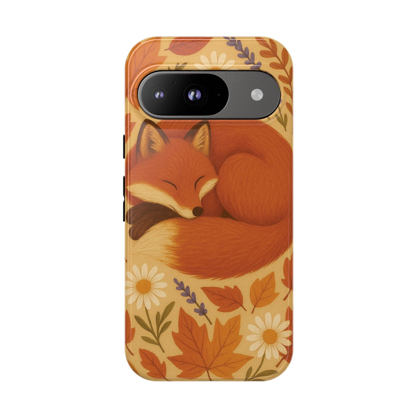 Cozy Fox Phone Case | Autumn Vibes, Cute Animal Design, Fall Accessories, Nature Lover Gift, Fall Decorations