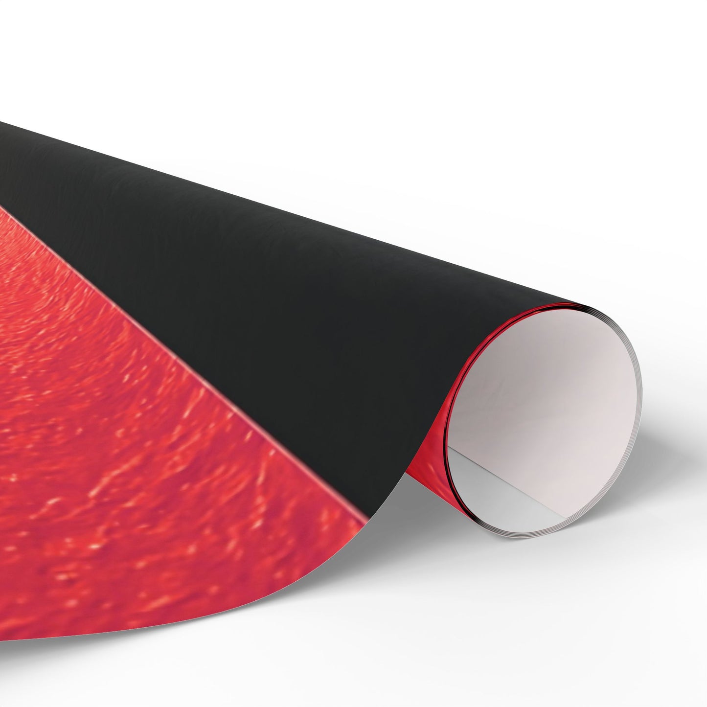 Black and Red Striped Luxury Wrapping Paper – Glossy or Matte Finish, Durable 90gsm
