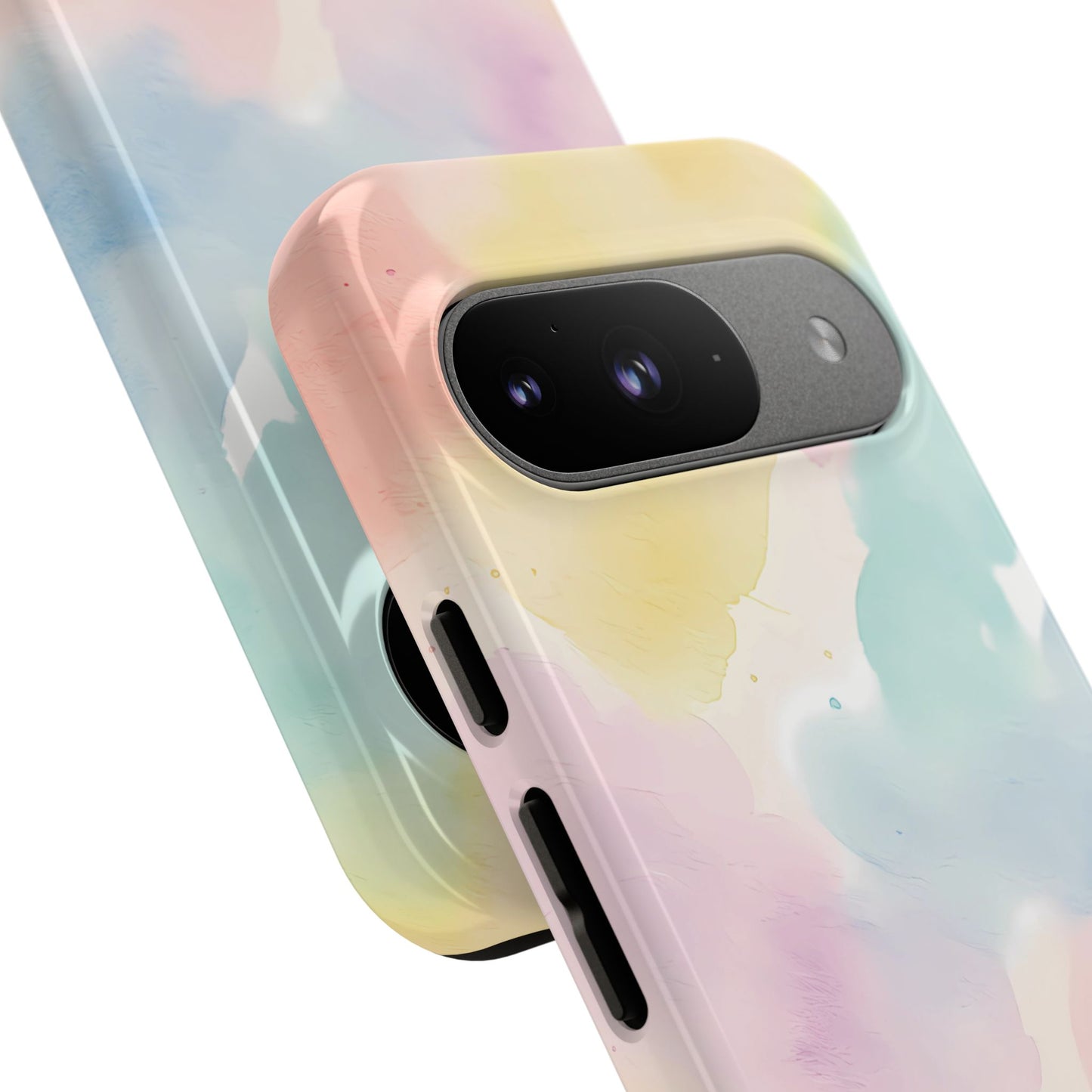 Pastel Watercolor Cloud iPhone Case – Soft Gradient Abstract Protective Cover