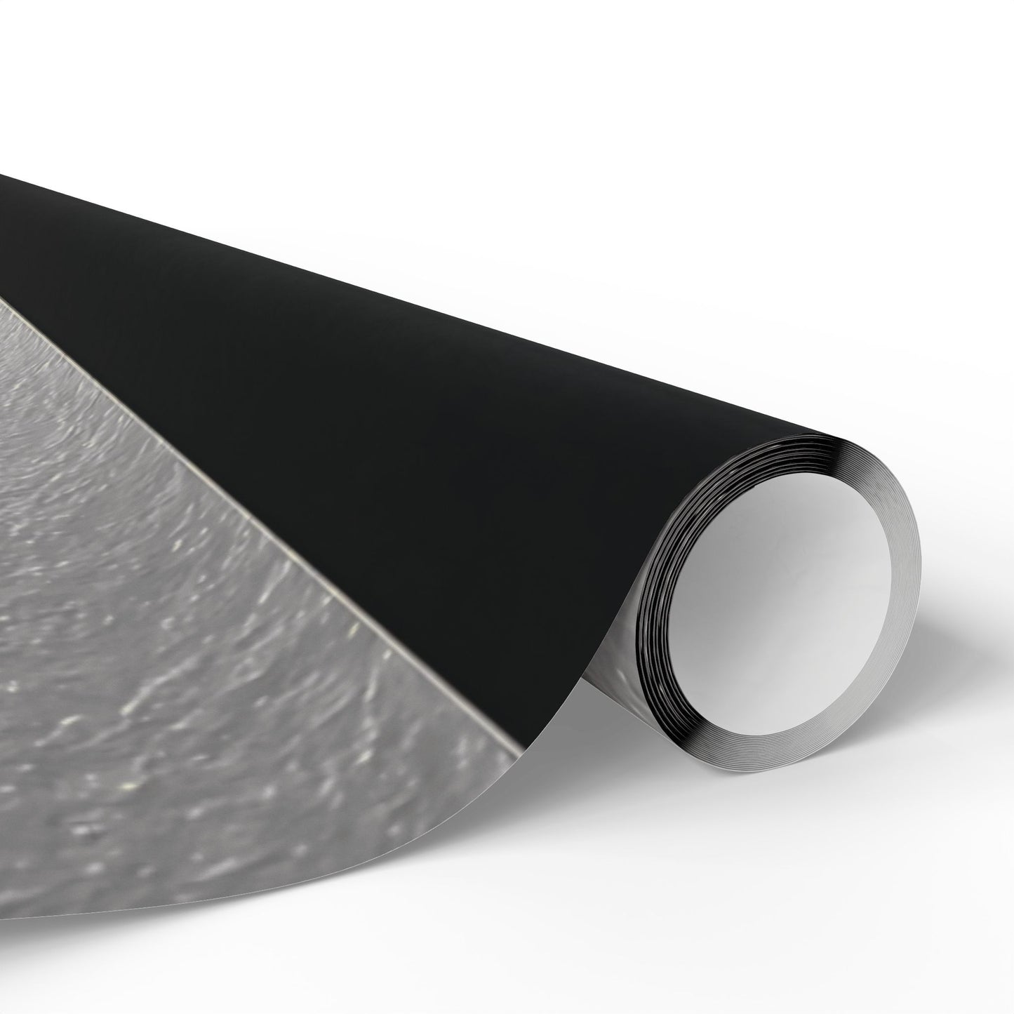 Black and Silver Striped Luxury Wrapping Paper – Glossy or Matte Finish, Durable 90gsm