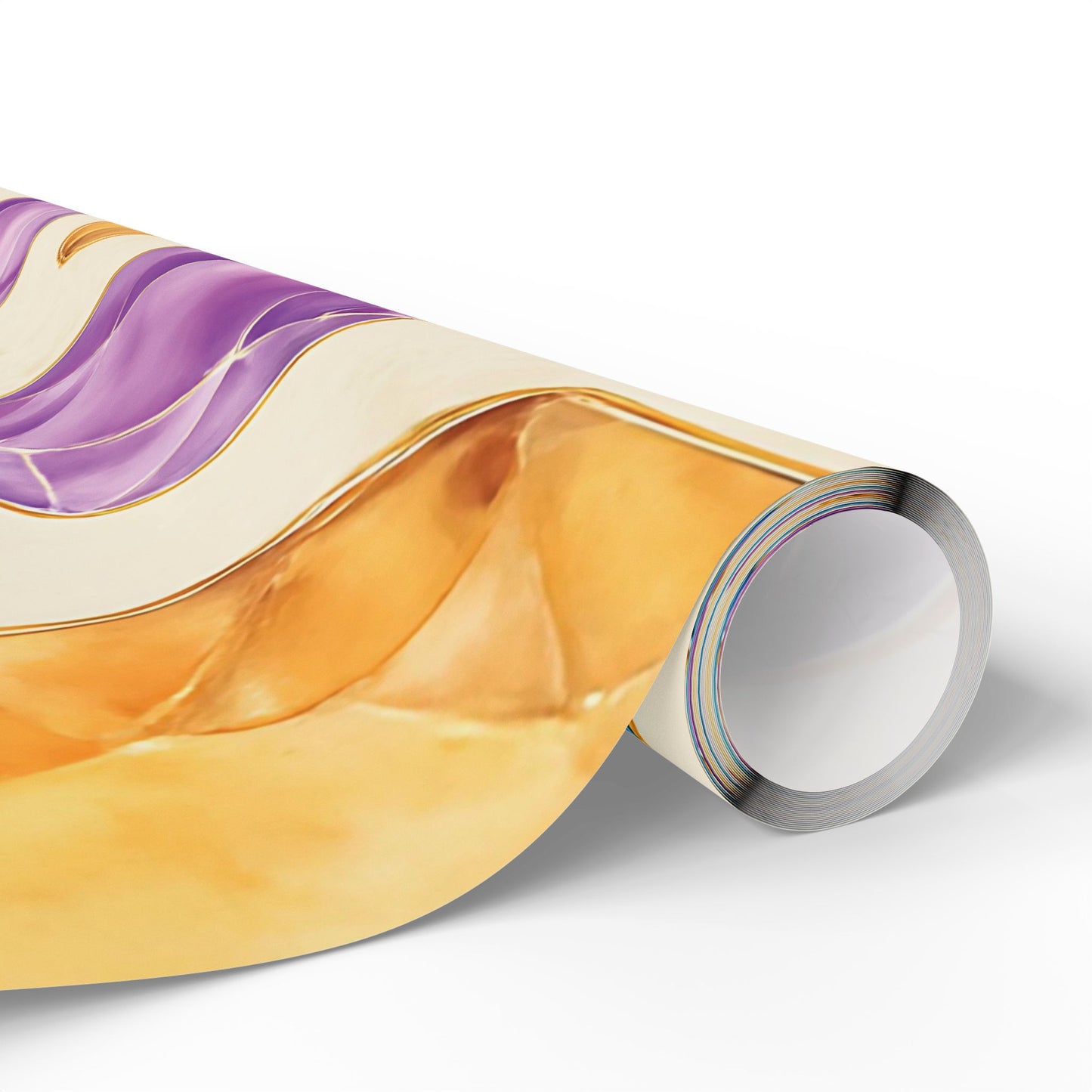 Colorful Gemstone Wrapping Paper – Luxury Gift Wrap with Jewel Print in Glossy or Matte Finish.