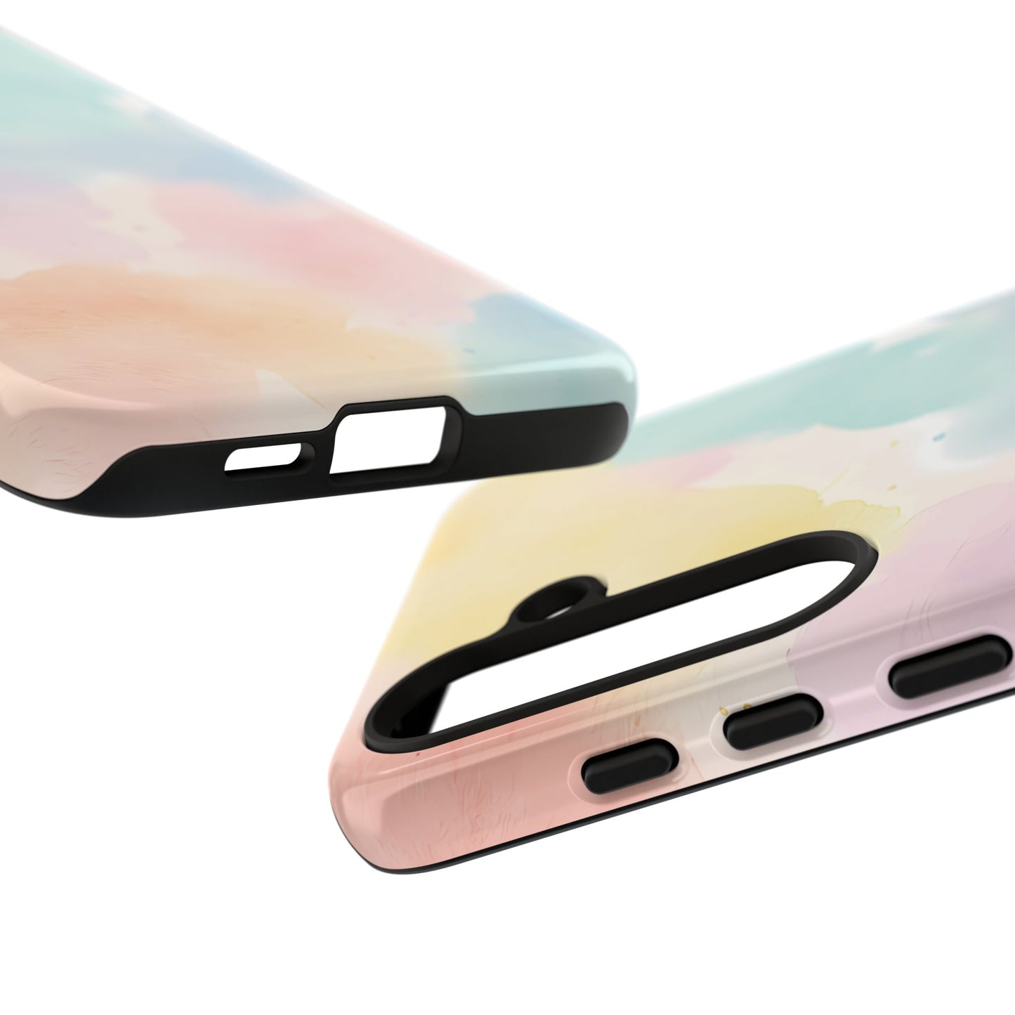 Pastel Watercolor Cloud iPhone Case – Soft Gradient Abstract Protective Cover
