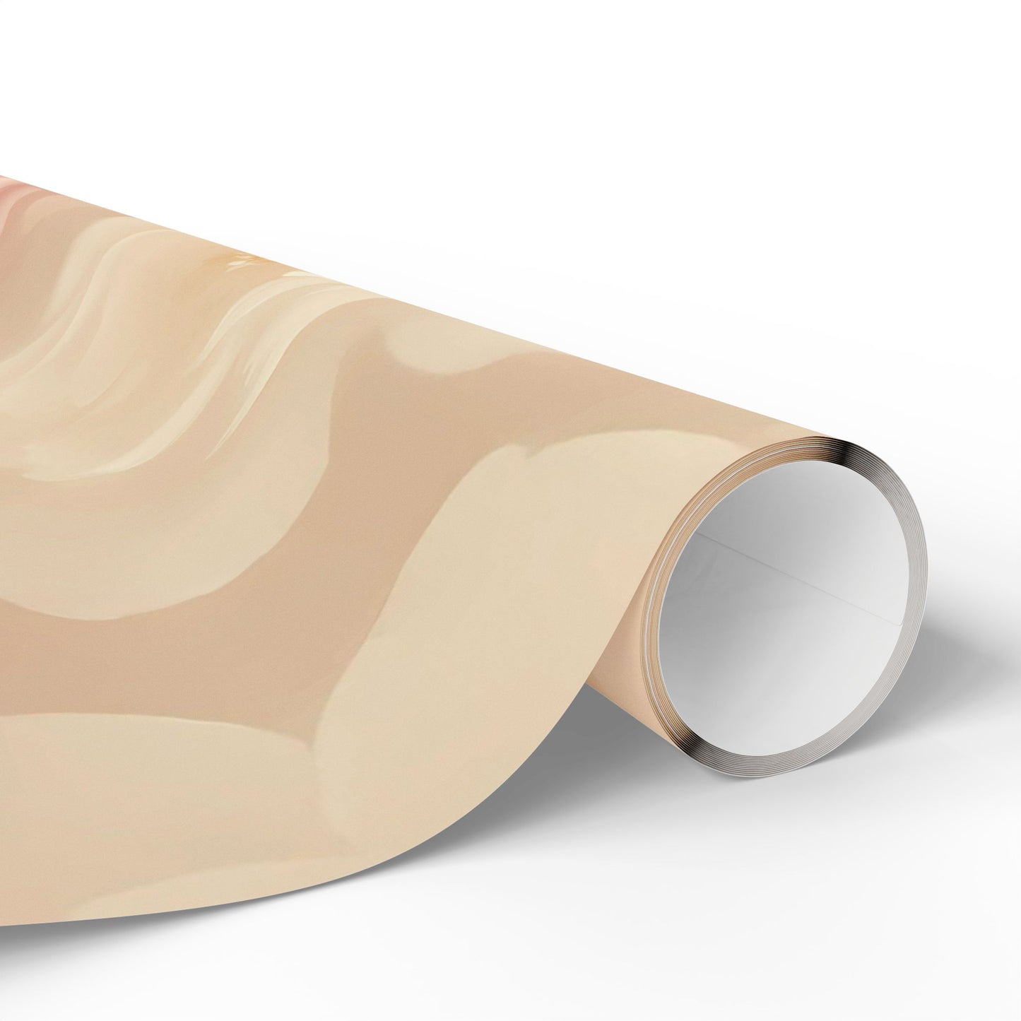 Blush Peony Bloom Wrapping Paper – Luxurious Floral Gift Wrap in Glossy or Matte Finish
