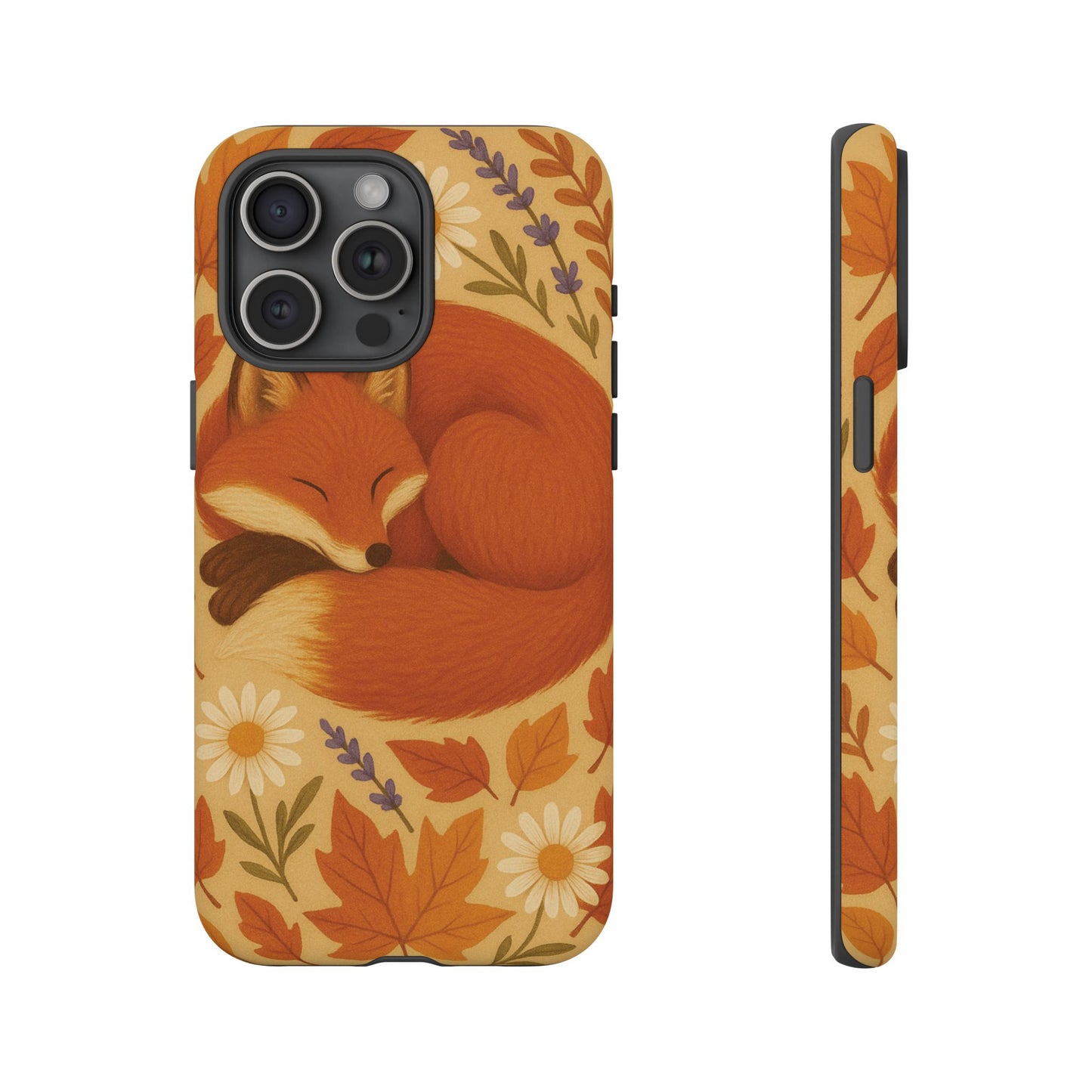 Cozy Fox Phone Case | Autumn Vibes, Cute Animal Design, Fall Accessories, Nature Lover Gift, Fall Decorations
