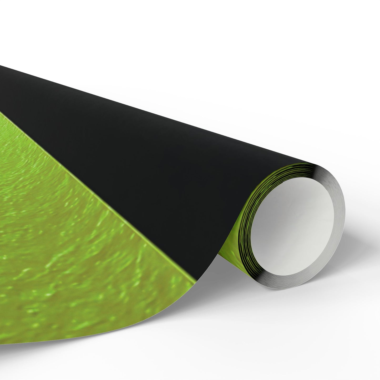 Black and Green Striped Luxury Wrapping Paper – Glossy or Matte Finish, Durable 90gsm