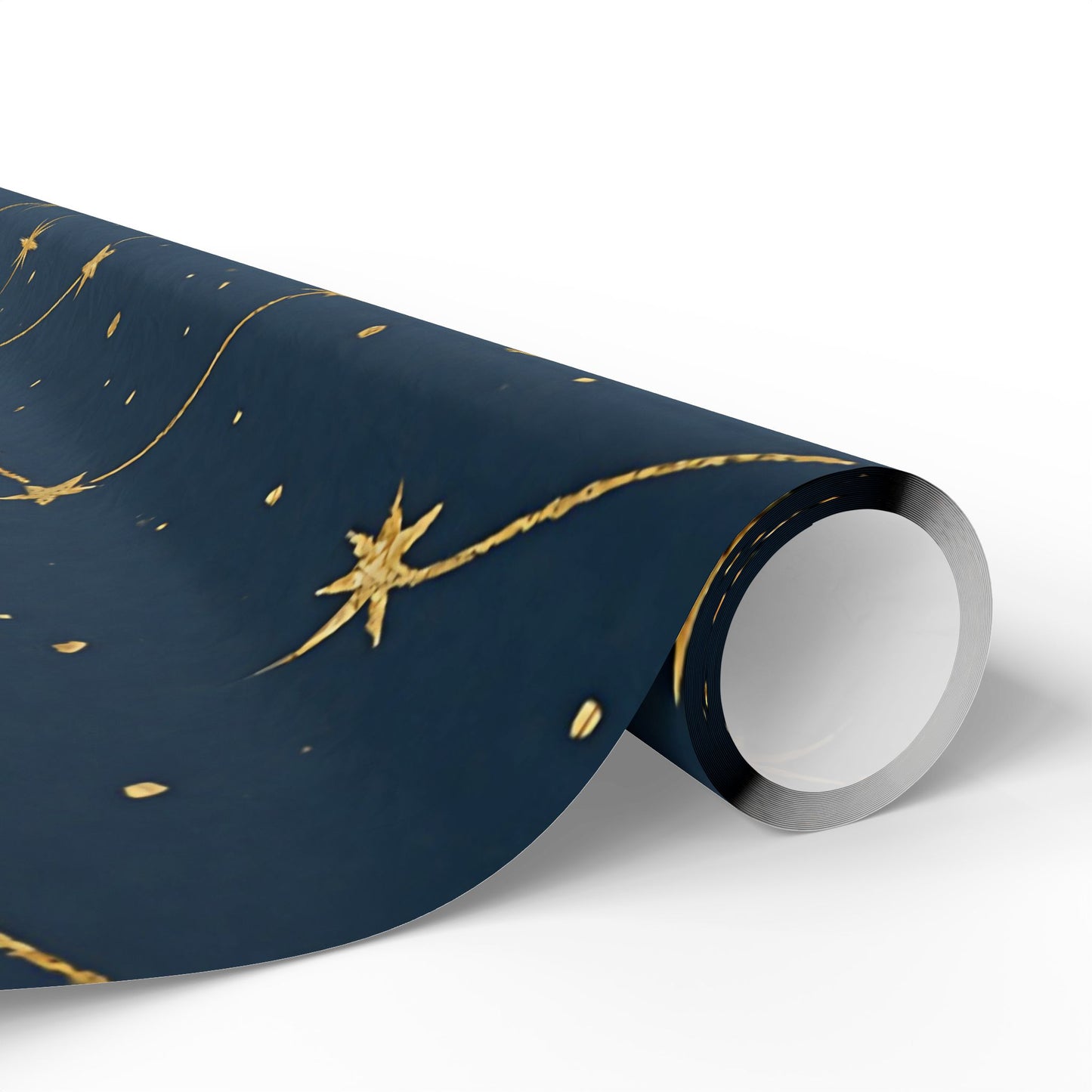 Celestial Constellations & Moon Wrapping Paper – Starry Night Gift Wrap in Glossy or Matte Finish