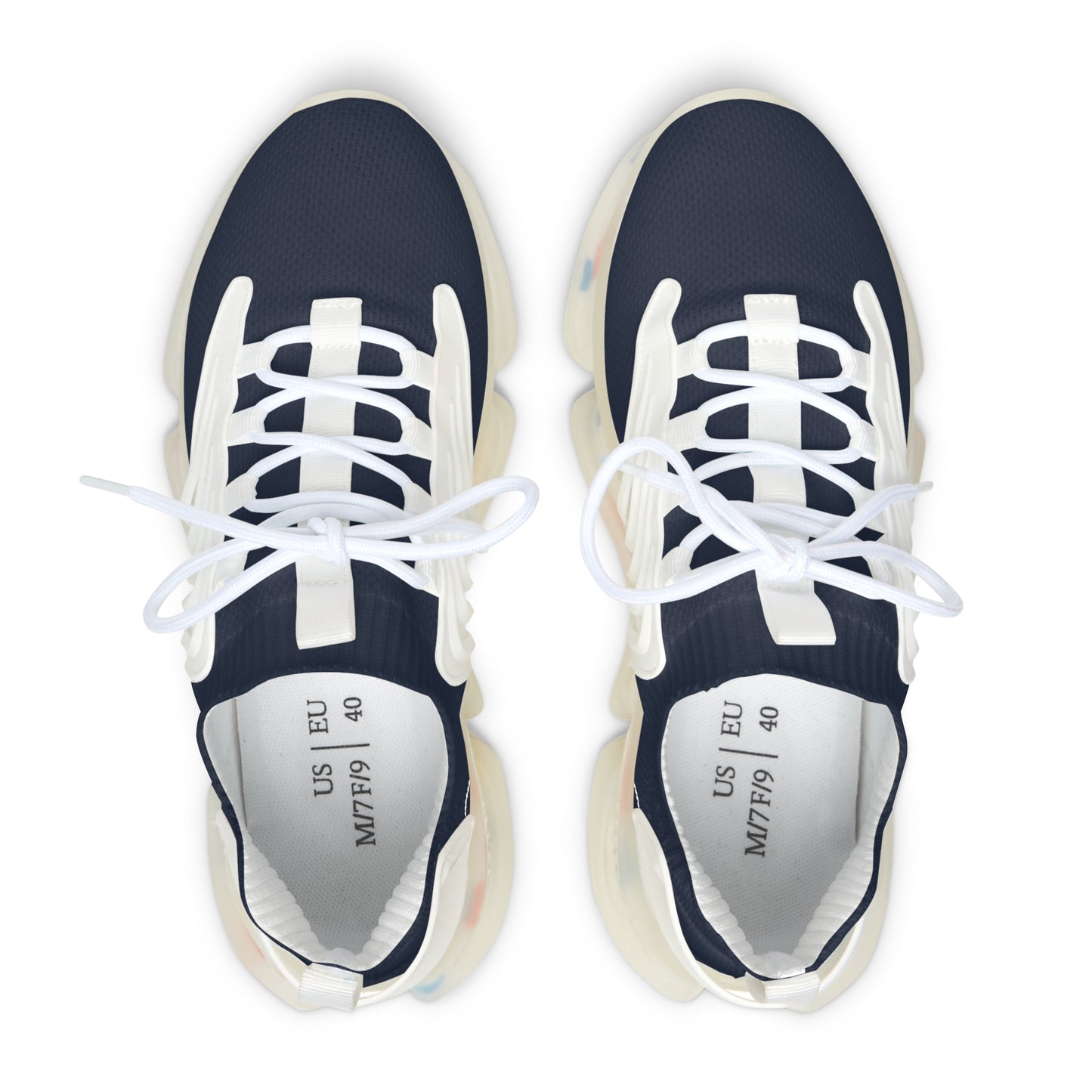 Navy Women's Mesh Sneakers