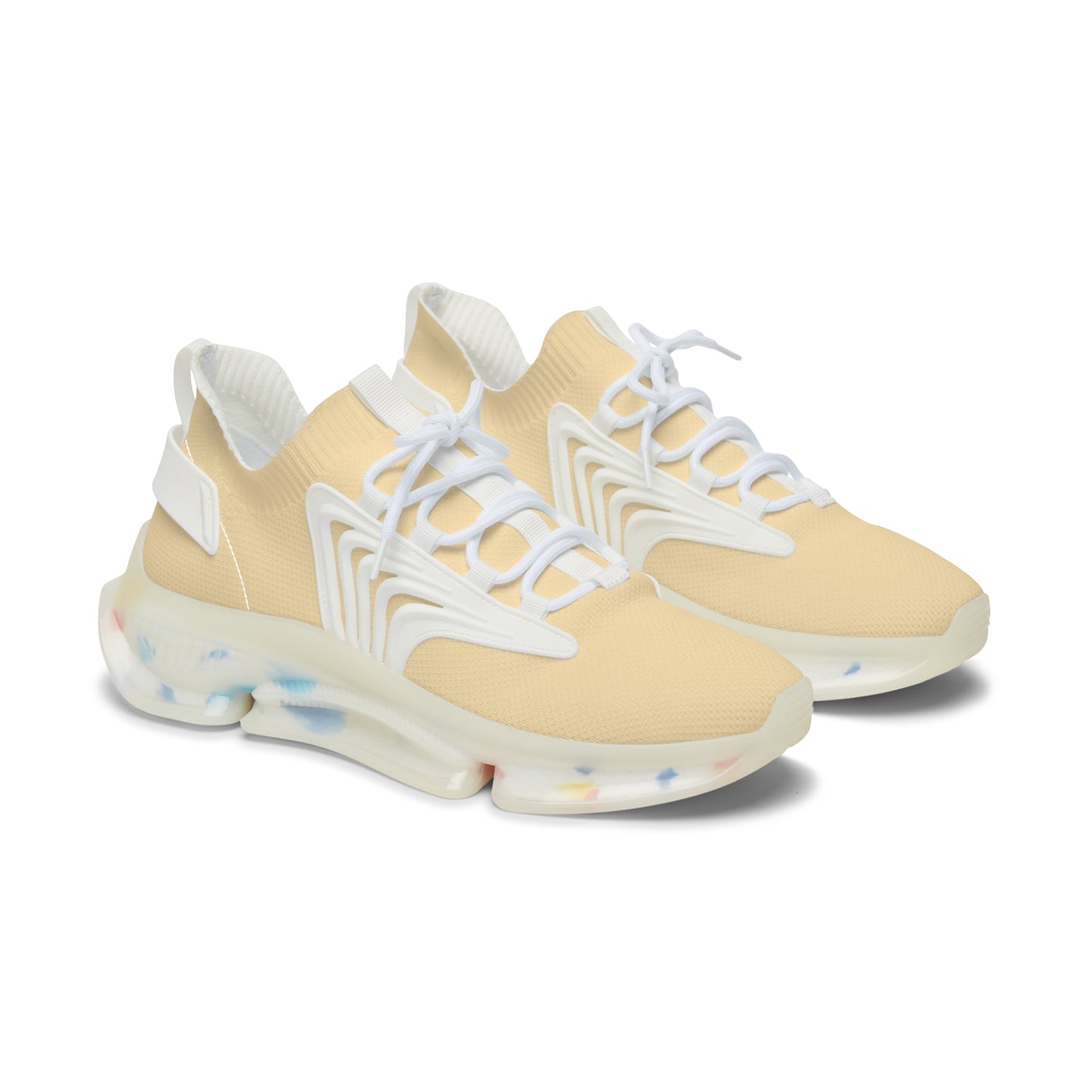 Peach Women's Mesh Sneakers