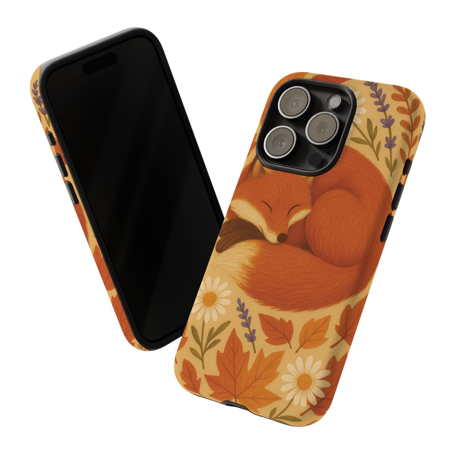 Cozy Fox Phone Case | Autumn Vibes, Cute Animal Design, Fall Accessories, Nature Lover Gift, Fall Decorations