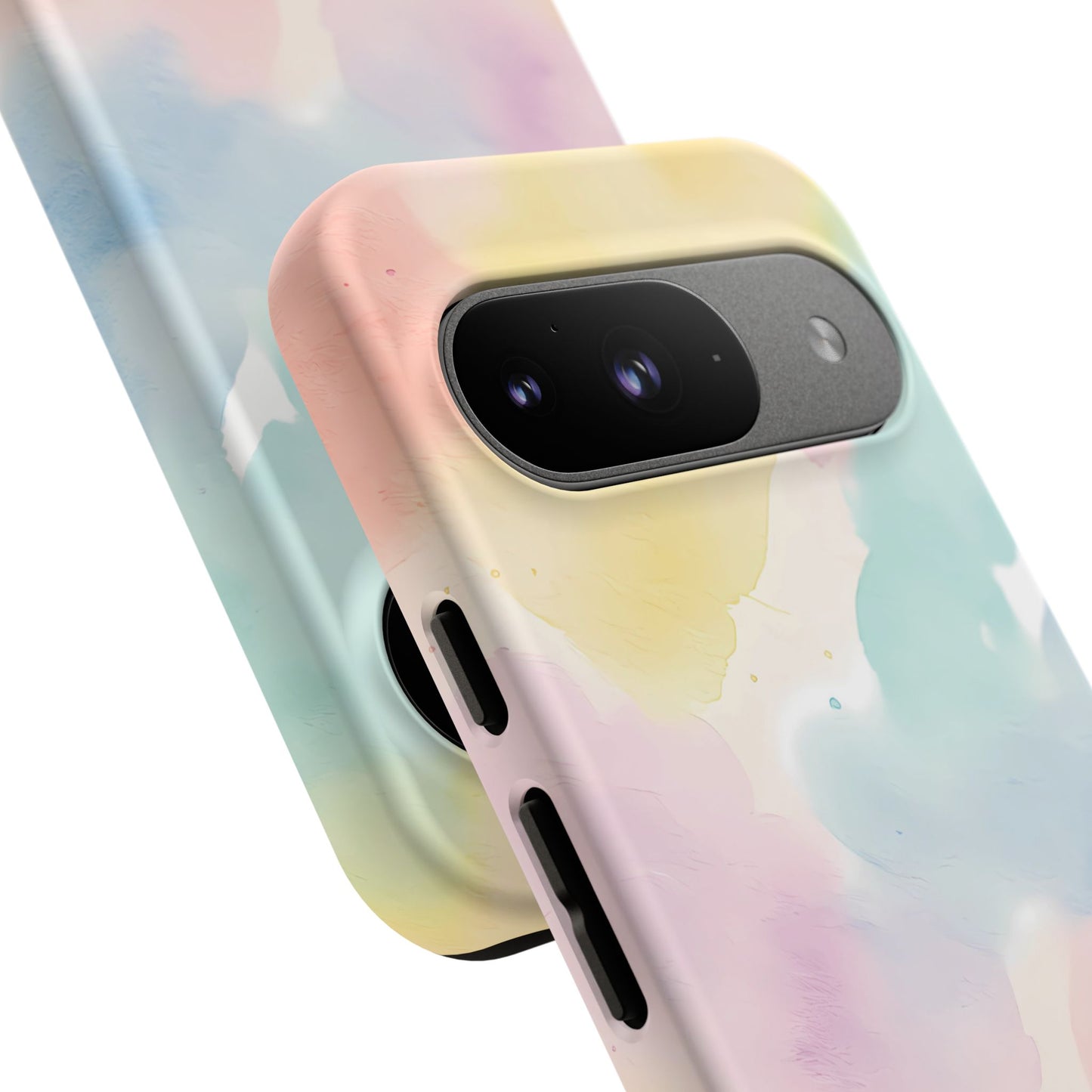 Pastel Watercolor Cloud iPhone Case – Soft Gradient Abstract Protective Cover